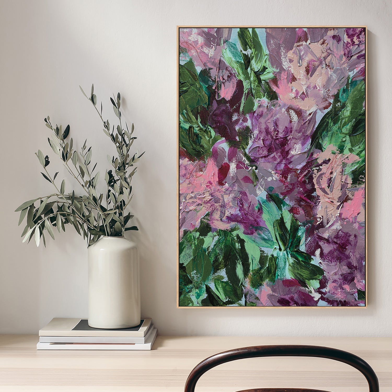 wall-art-print-canvas-poster-framed-Les Fleurs , By Jocelyn Elizabeth-2
