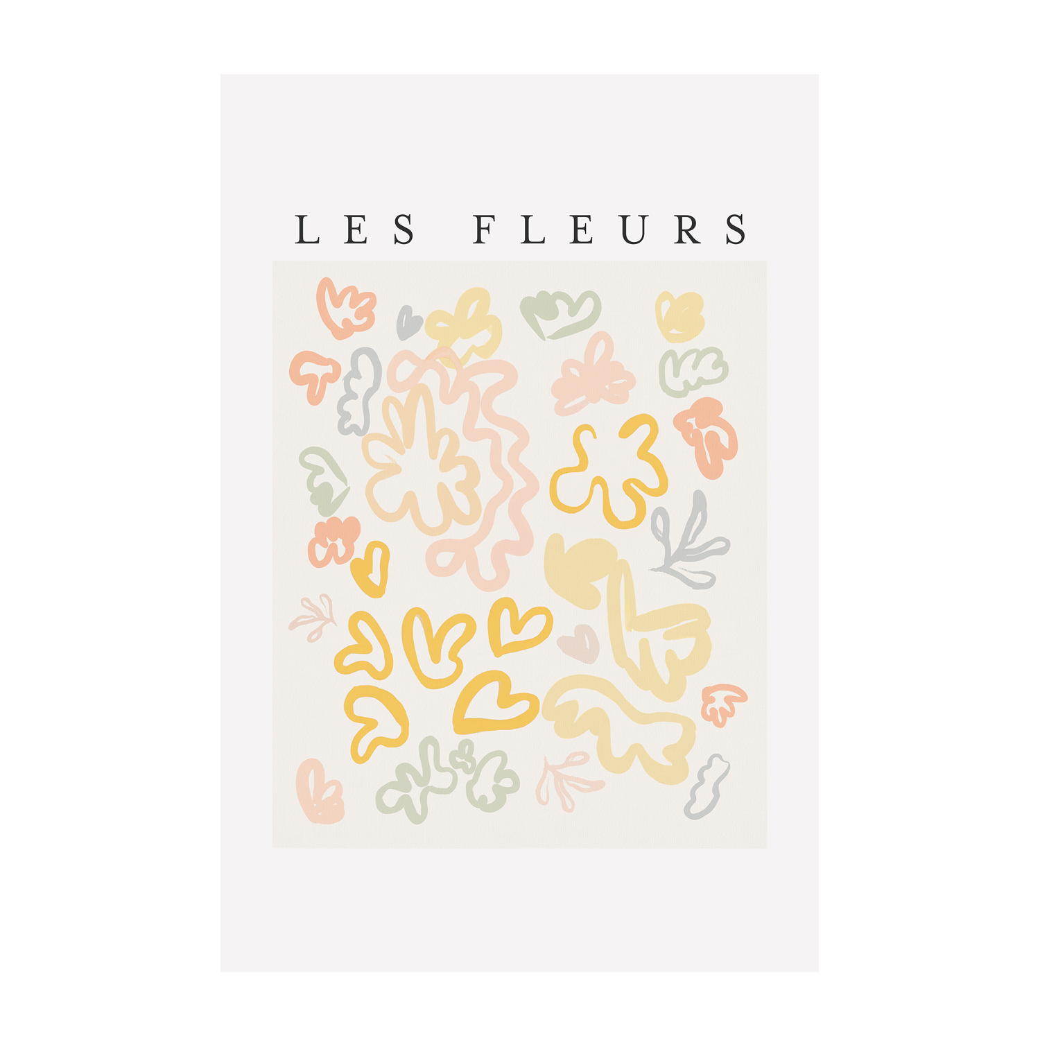 wall-art-print-canvas-poster-framed-Les Fleurs , By Leah Straatsma-1