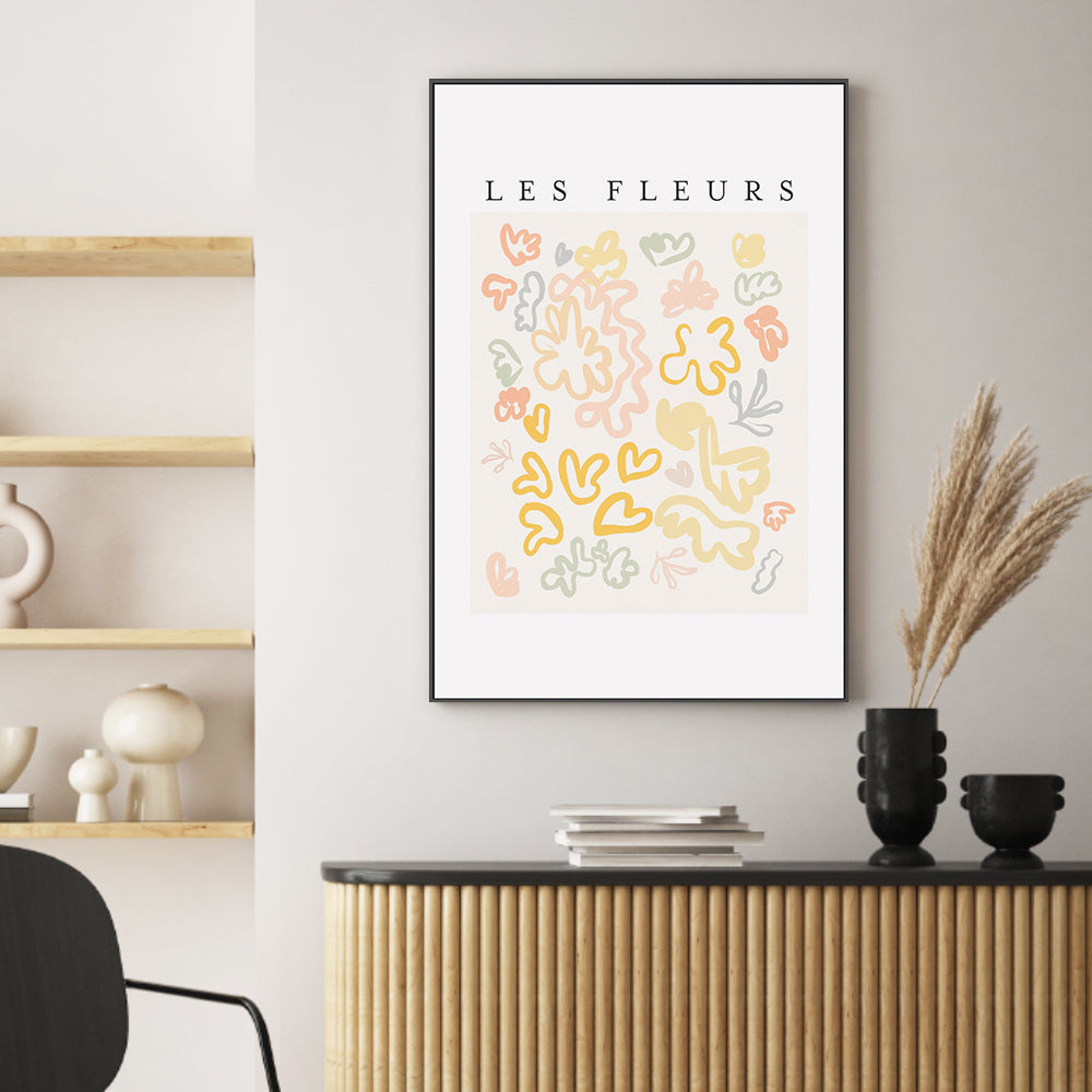 wall-art-print-canvas-poster-framed-Les Fleurs , By Leah Straatsma-2