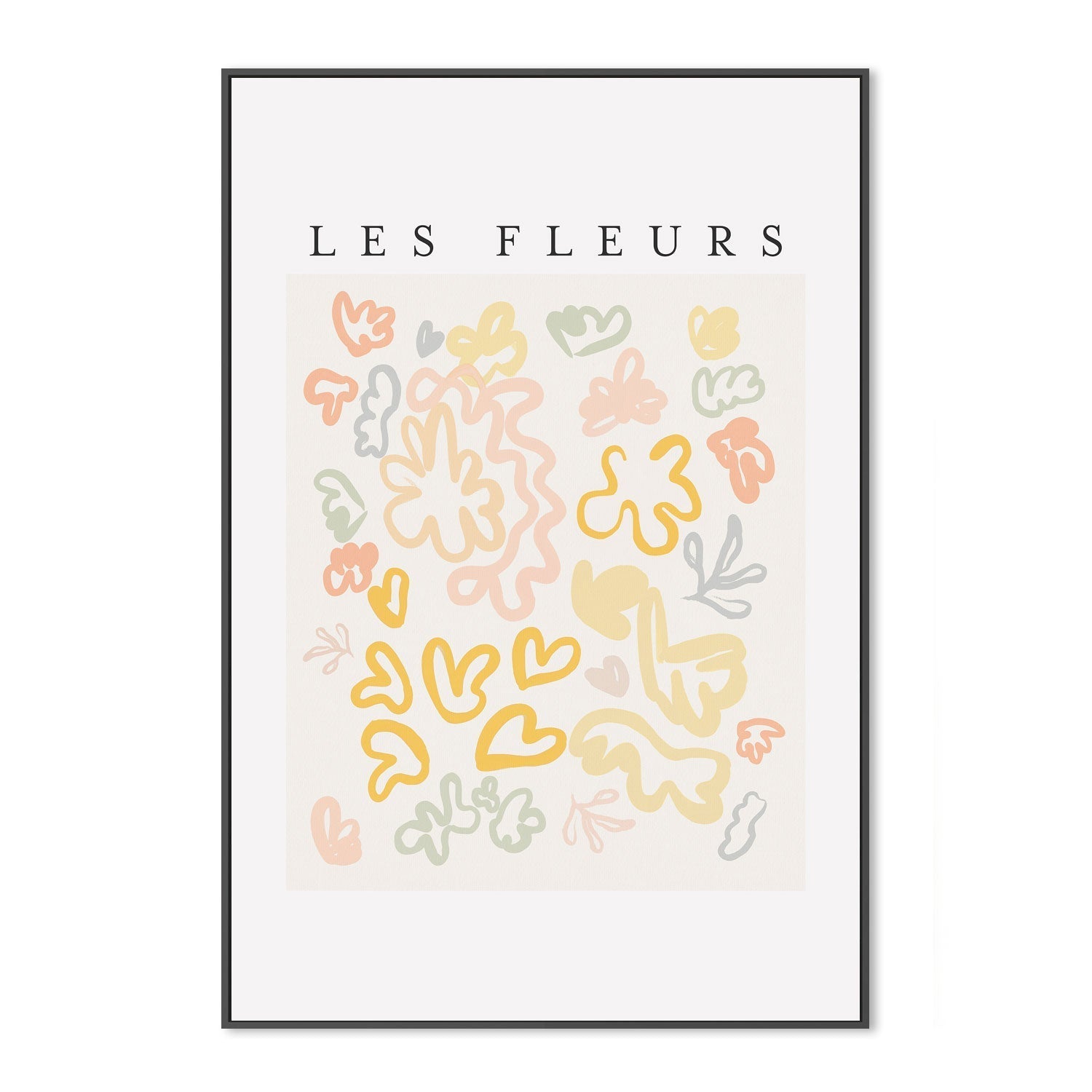 wall-art-print-canvas-poster-framed-Les Fleurs , By Leah Straatsma-3
