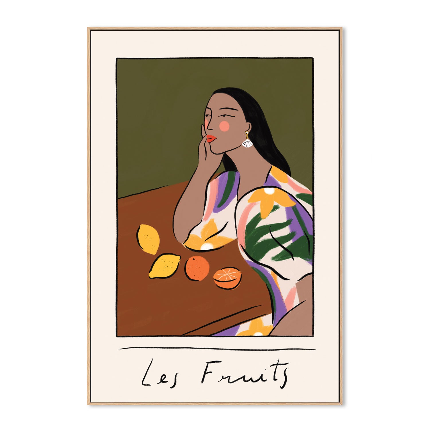 wall-art-print-canvas-poster-framed-Les Fruits , By Constanza Goeppinger-4