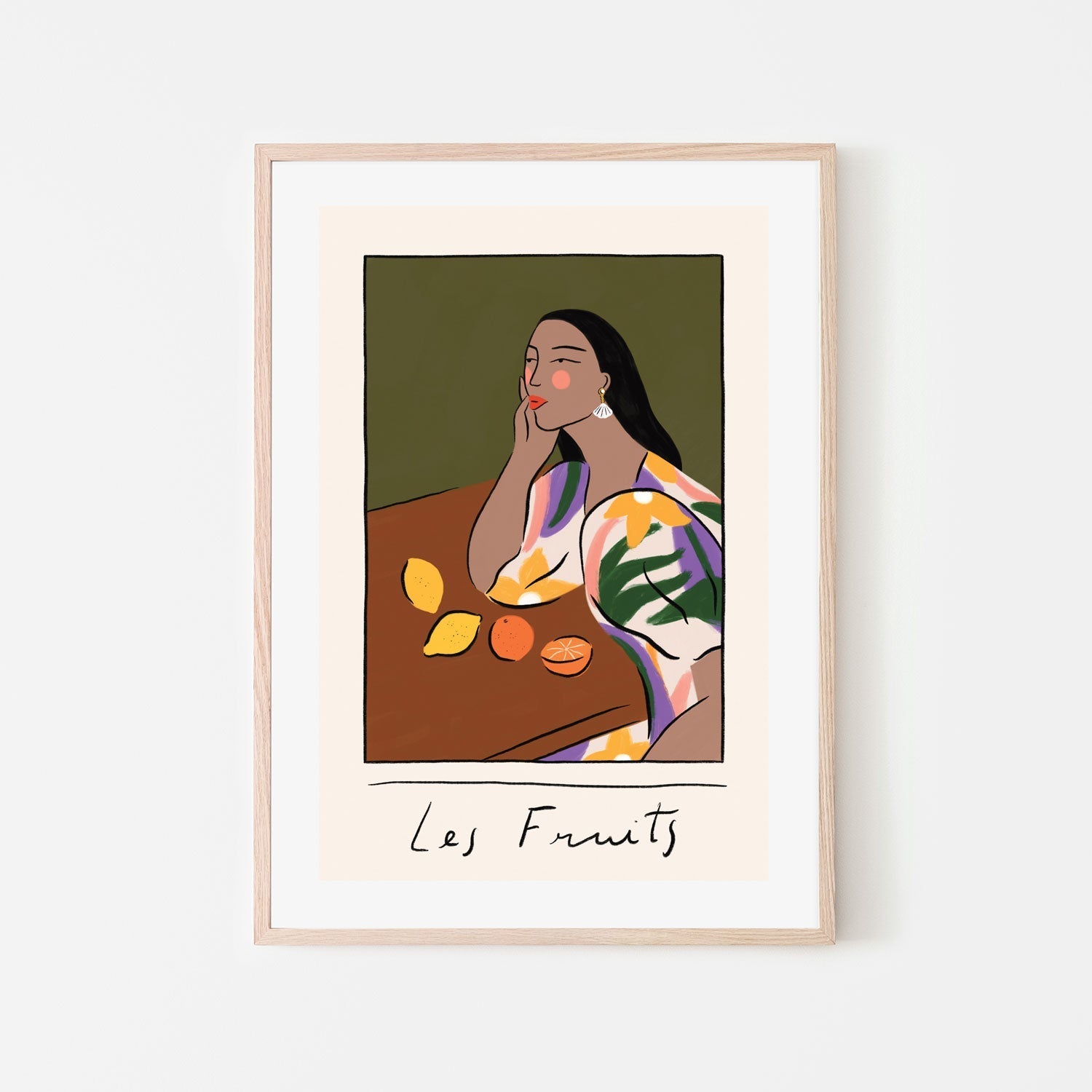 wall-art-print-canvas-poster-framed-Les Fruits , By Constanza Goeppinger-6