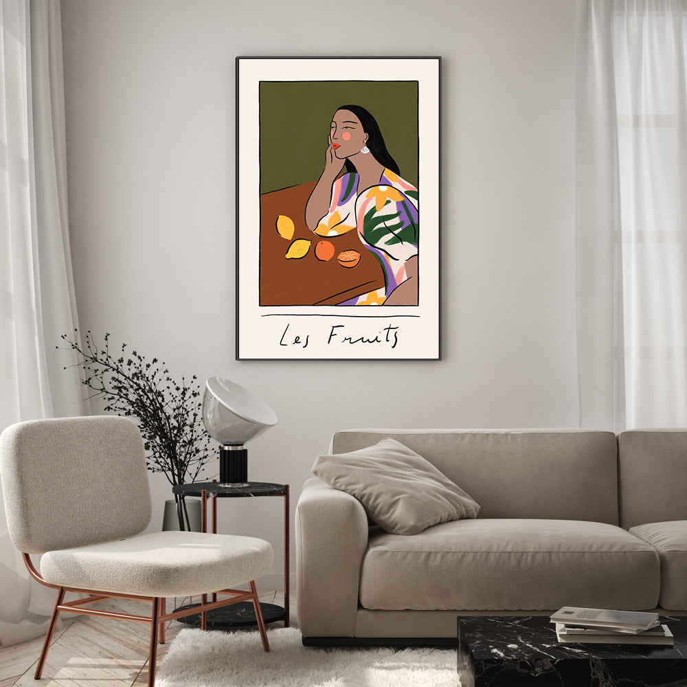 wall-art-print-canvas-poster-framed-Les Fruits , By Constanza Goeppinger-7