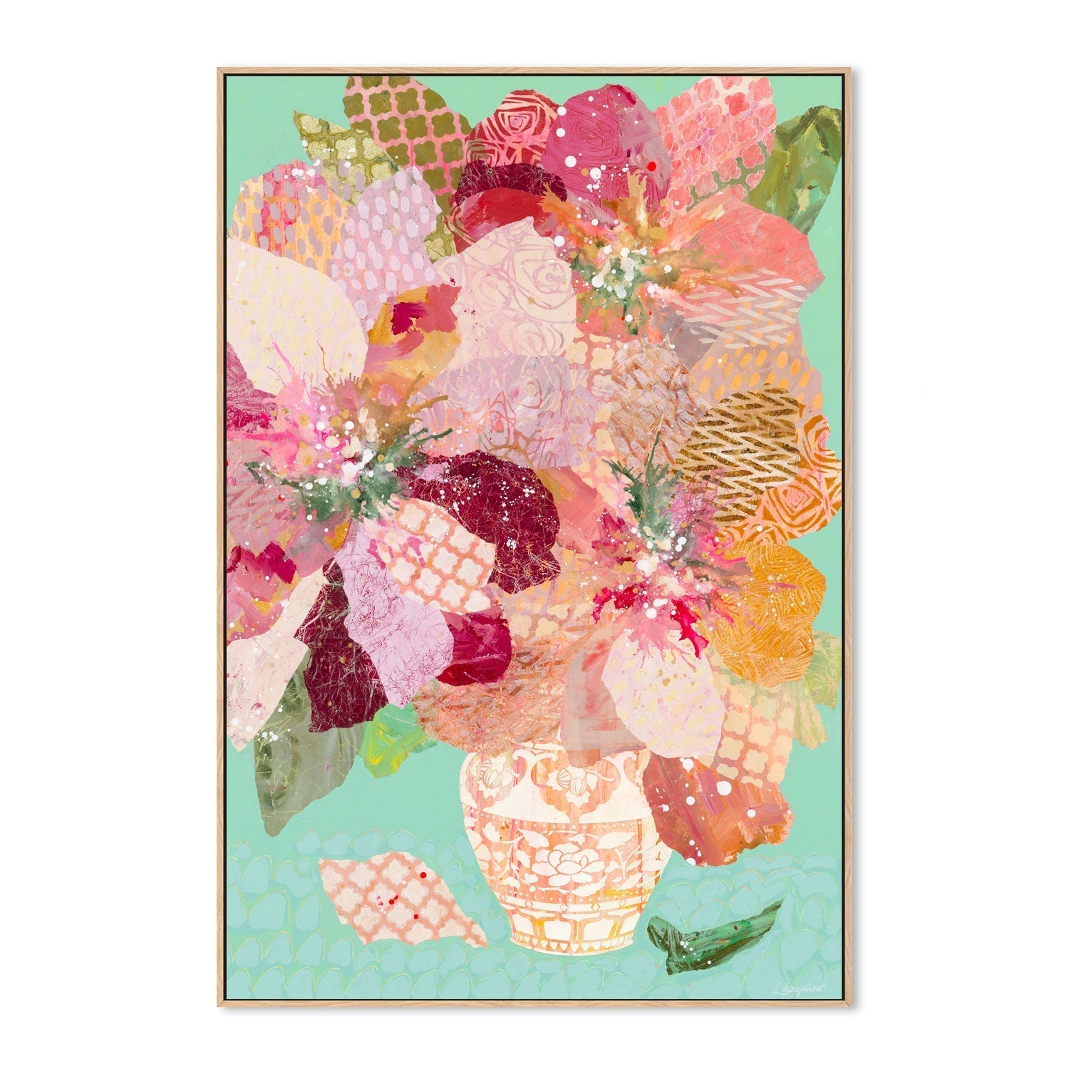 wall-art-print-canvas-poster-framed-Lets Get Together , By Leanne Daquino-GIOIA-WALL-ART