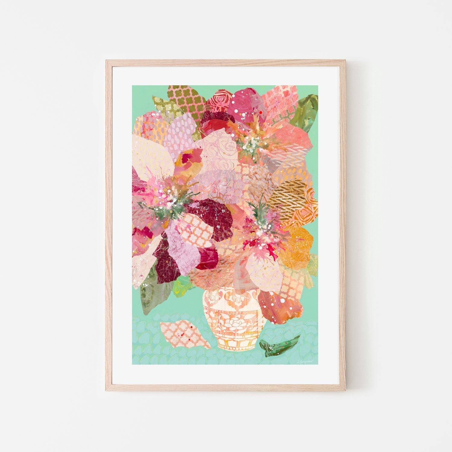 wall-art-print-canvas-poster-framed-Lets Get Together , By Leanne Daquino-GIOIA-WALL-ART