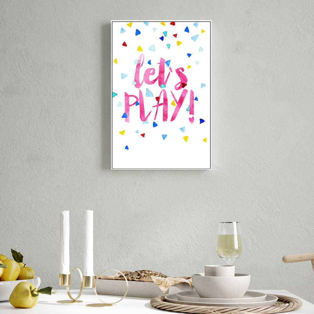 wall-art-print-canvas-poster-framed-Let's Play! , By Treechild-GIOIA-WALL-ART