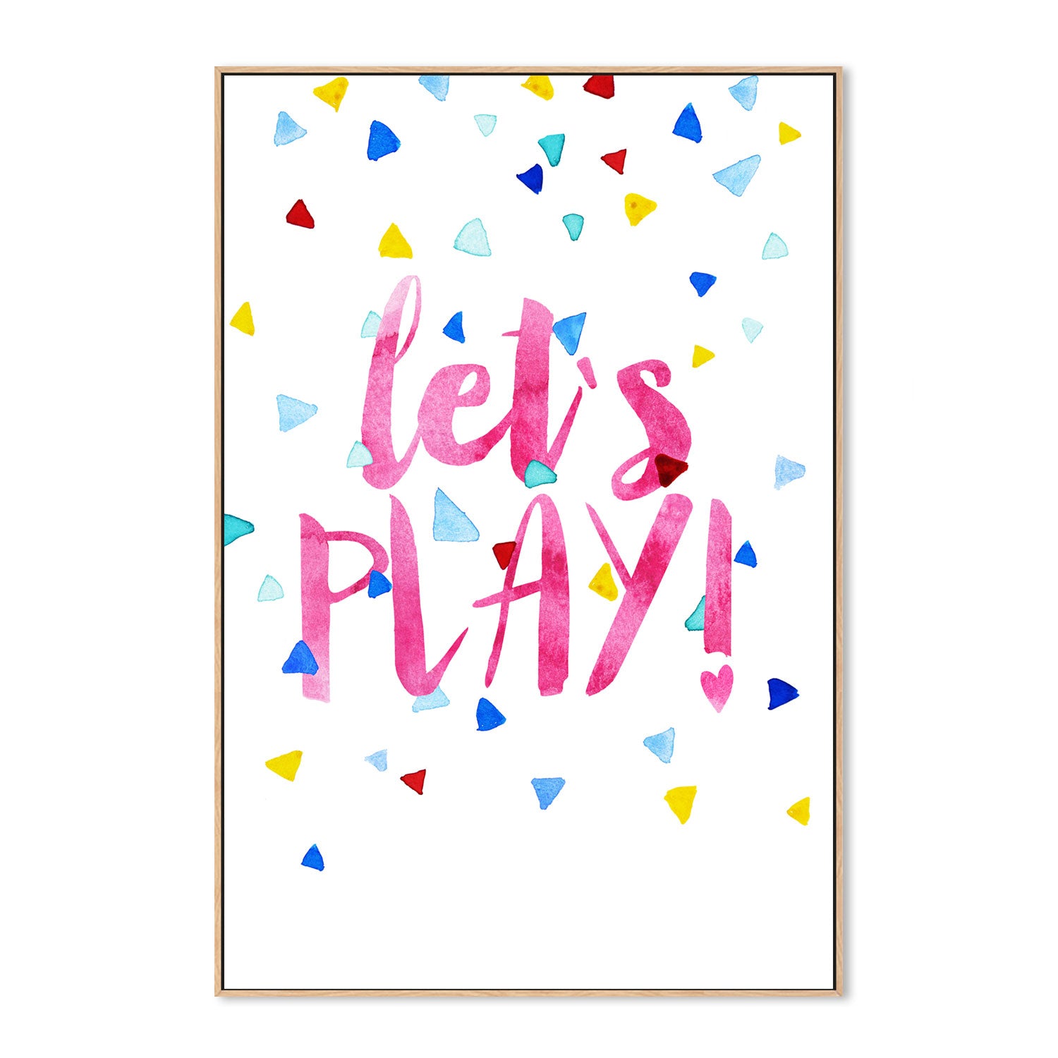 wall-art-print-canvas-poster-framed-Let's Play! , By Treechild-GIOIA-WALL-ART