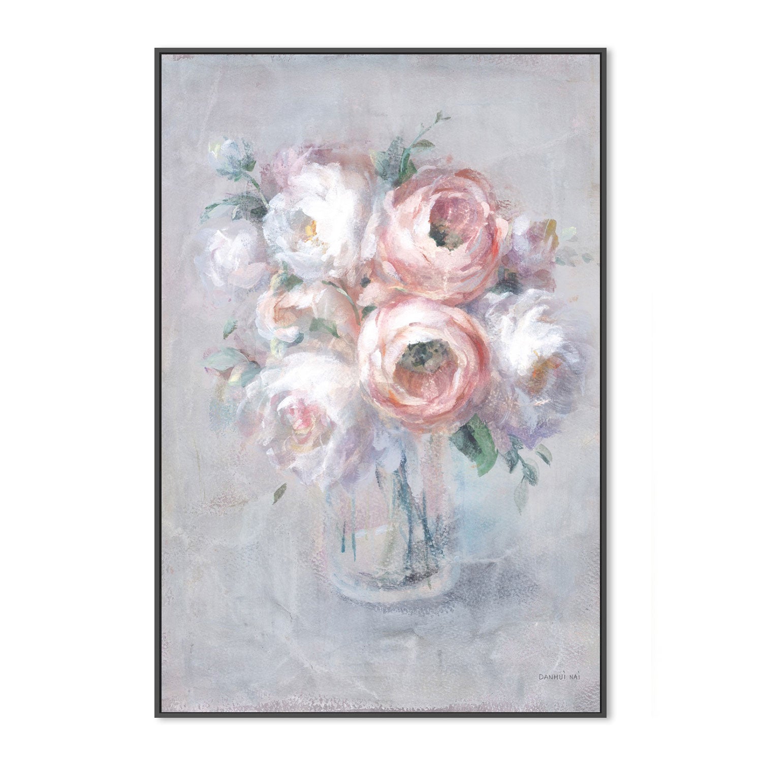 wall-art-print-canvas-poster-framed-Light Summer Blooms, Style A-by-Danhui Nai-Gioia Wall Art