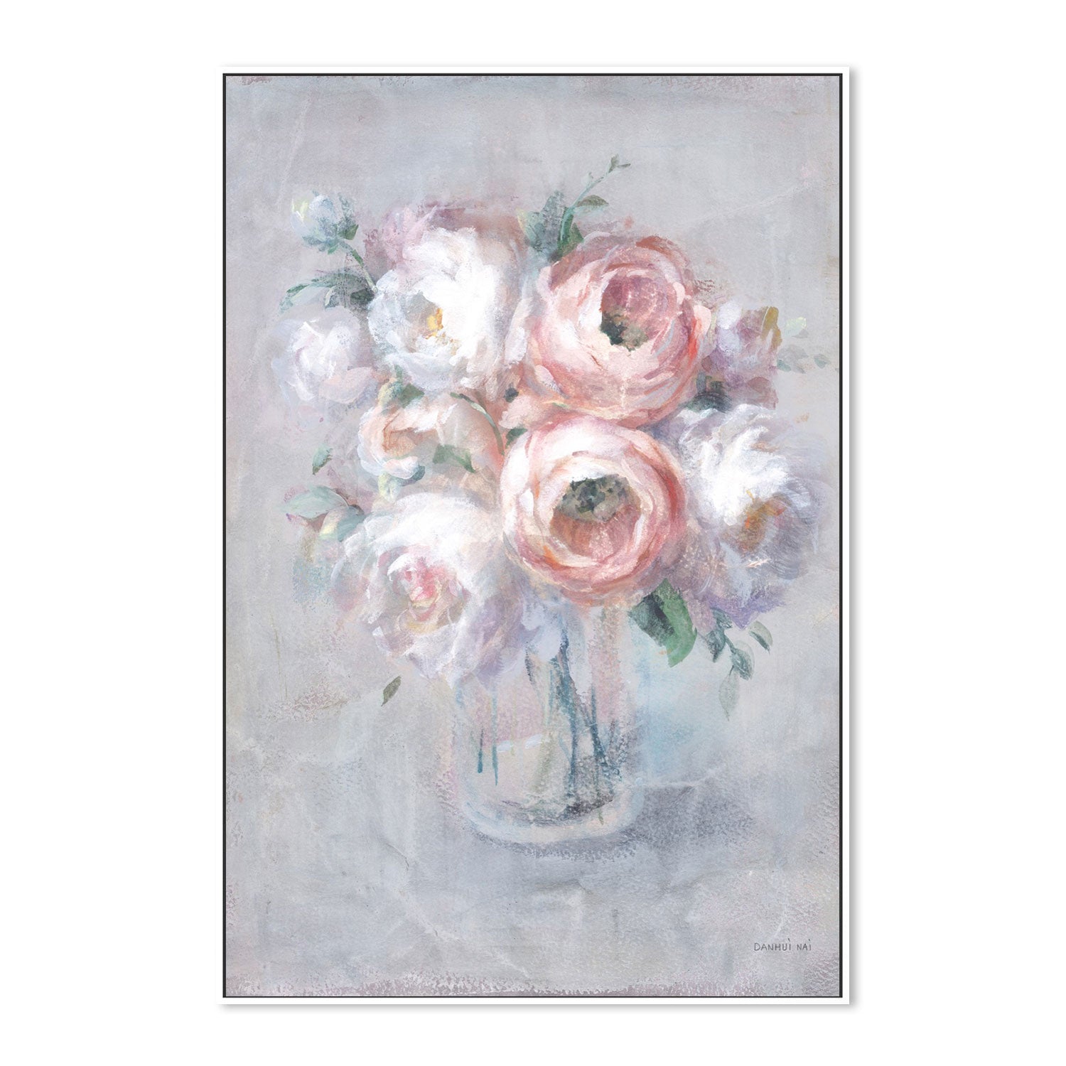 wall-art-print-canvas-poster-framed-Light Summer Blooms, Style A-by-Danhui Nai-Gioia Wall Art