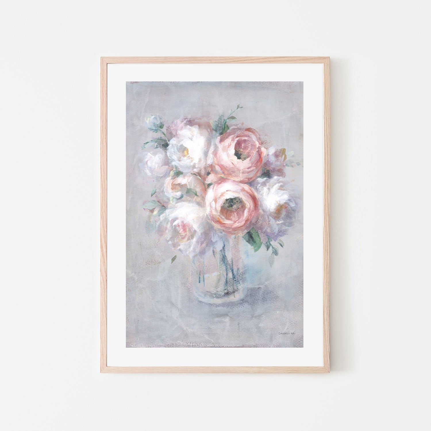 wall-art-print-canvas-poster-framed-Light Summer Blooms, Style A-by-Danhui Nai-Gioia Wall Art