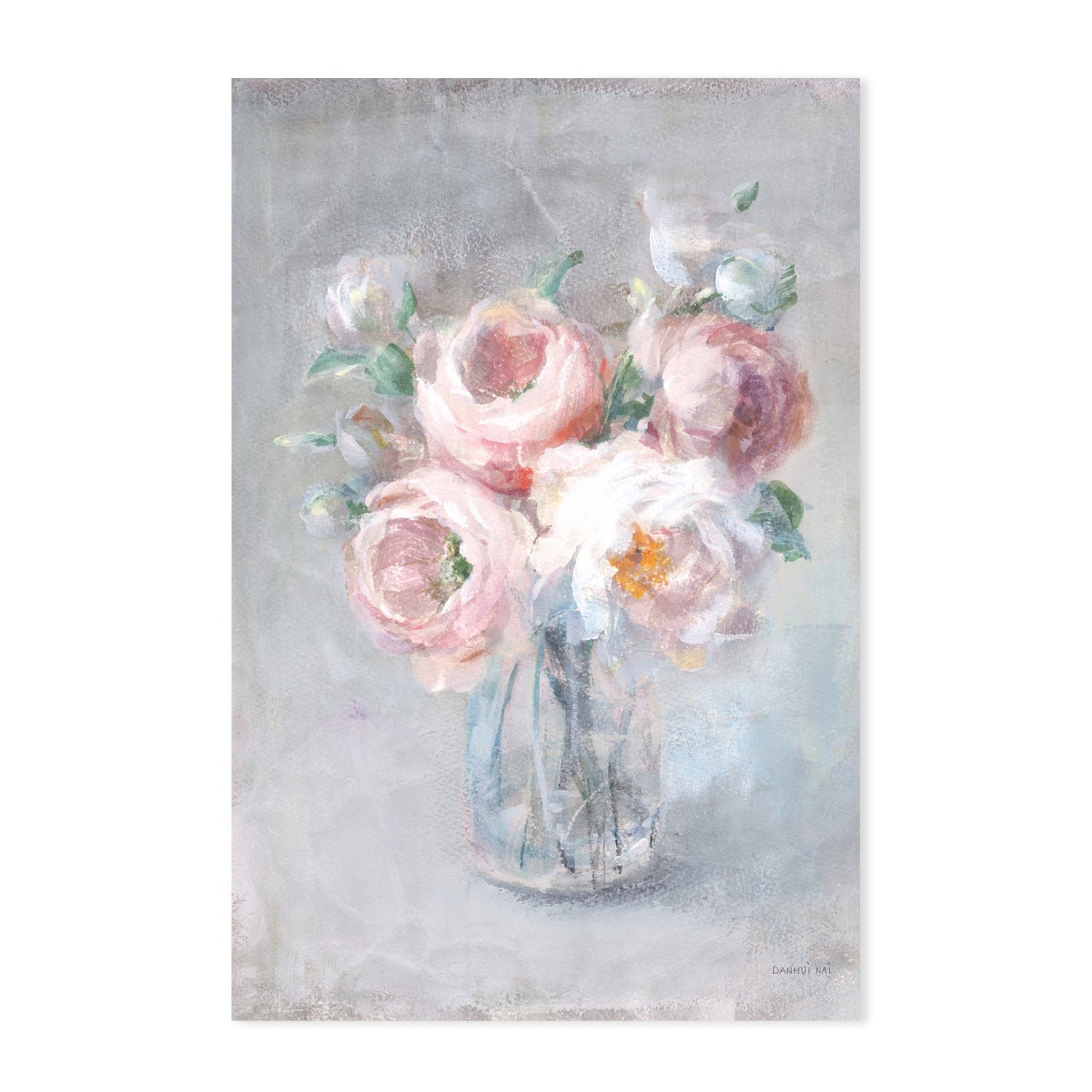 wall-art-print-canvas-poster-framed-Light Summer Blooms, Style B-by-Danhui Nai-Gioia Wall Art