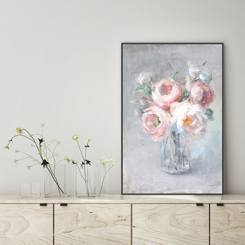 wall-art-print-canvas-poster-framed-Light Summer Blooms, Style B-by-Danhui Nai-Gioia Wall Art
