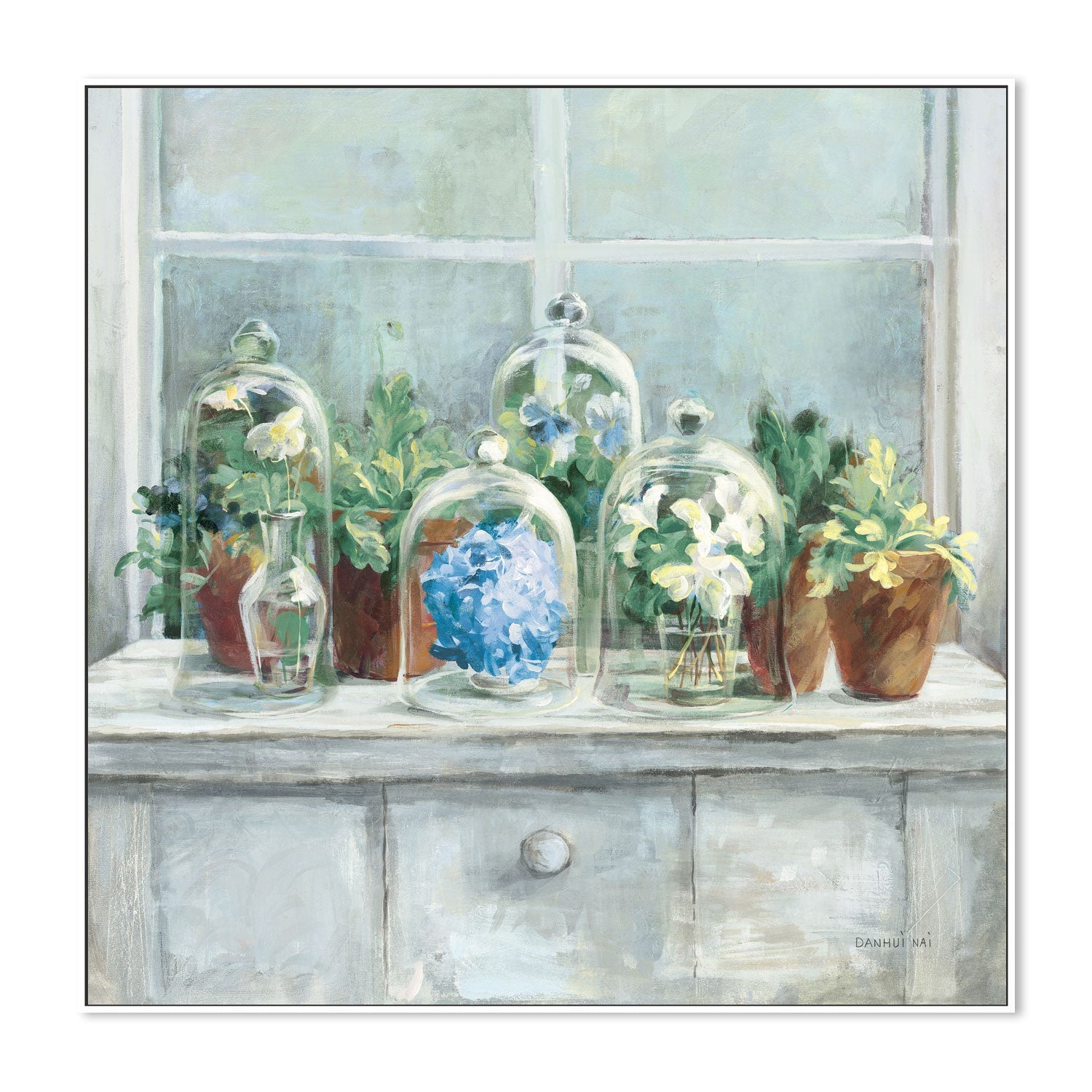 wall-art-print-canvas-poster-framed-Light Windowsill Vintage , By Danhui Nai-5
