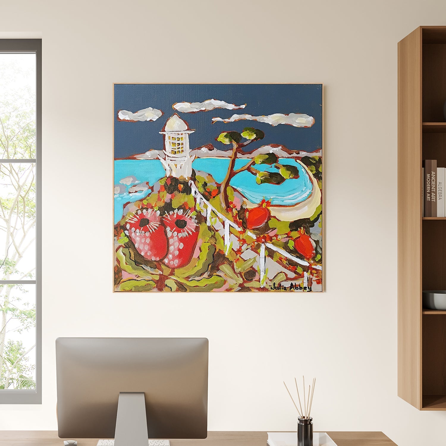 wall-art-print-canvas-poster-framed-Lighthouse Walk-2