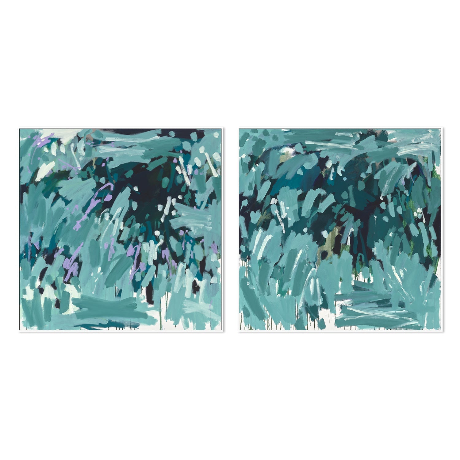 wall-art-print-canvas-poster-framed-Limelight, Style A & B, Set Of 2-5