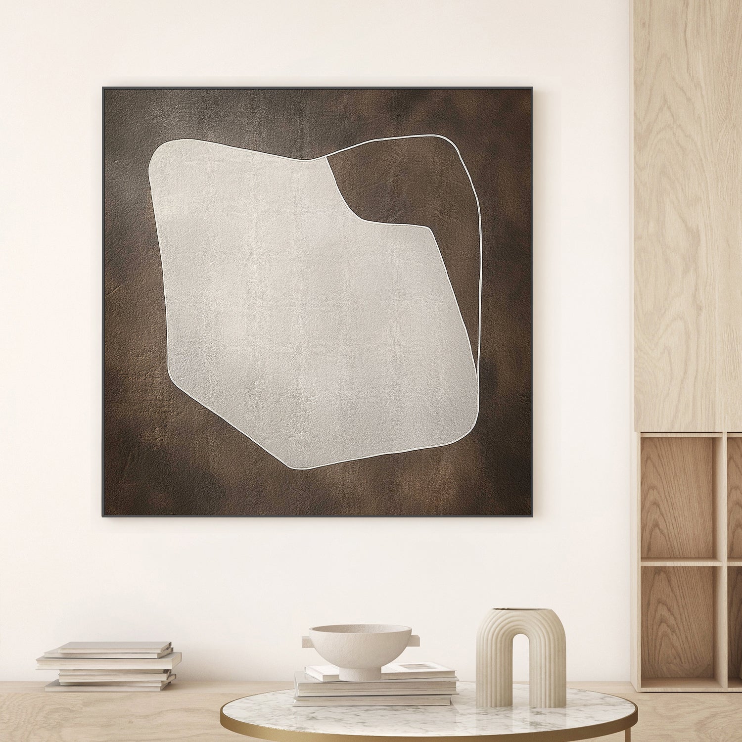 wall-art-print-canvas-poster-framed-Line And Shape, Style A , By Alma-2