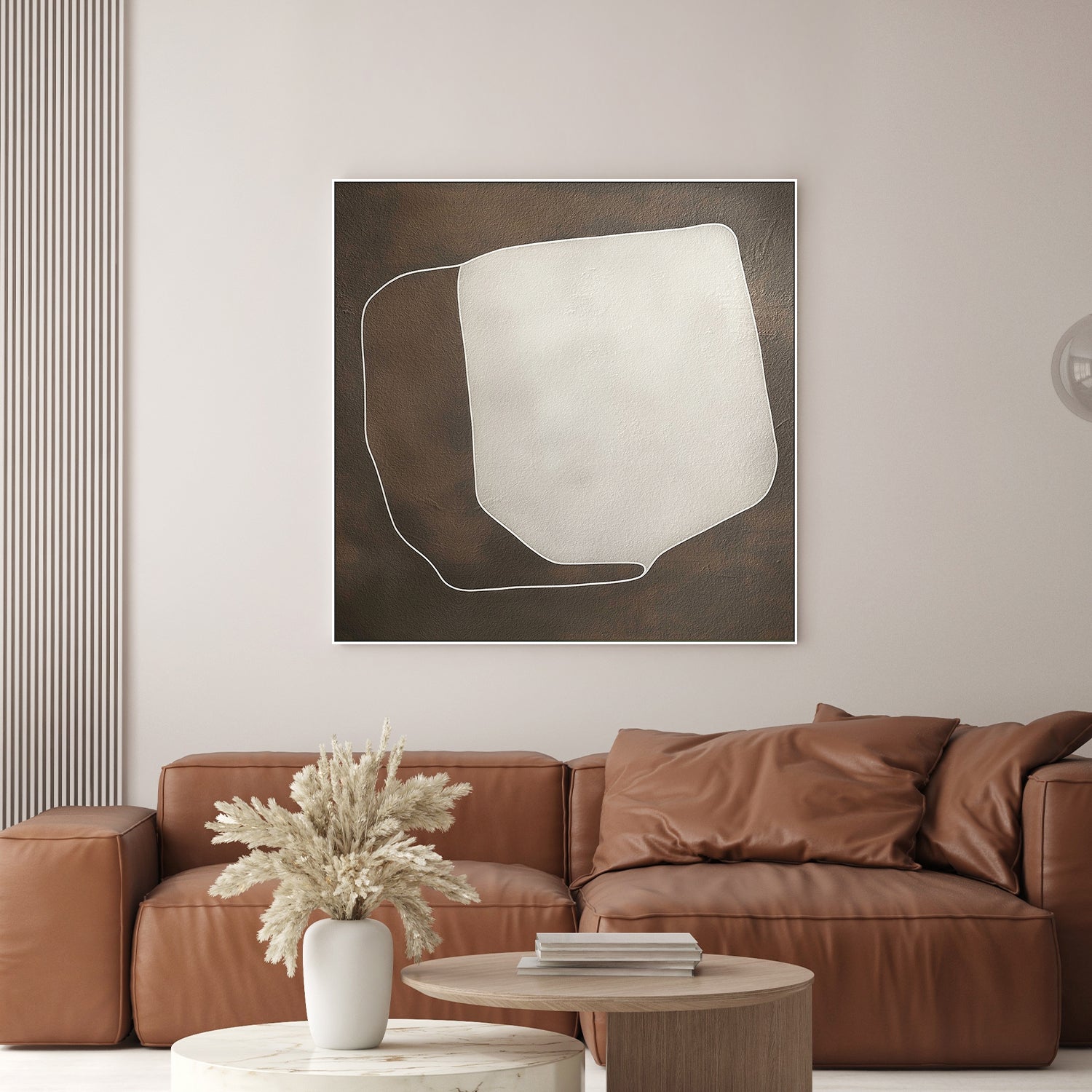 wall-art-print-canvas-poster-framed-Line And Shape, Style B , By Alma-2