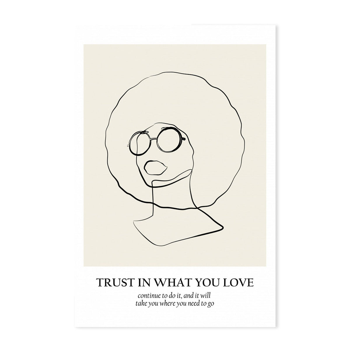 wall-art-print-canvas-poster-framed-Line Art, by Anastasiya-by-Plus X Studio-Gioia Wall Art