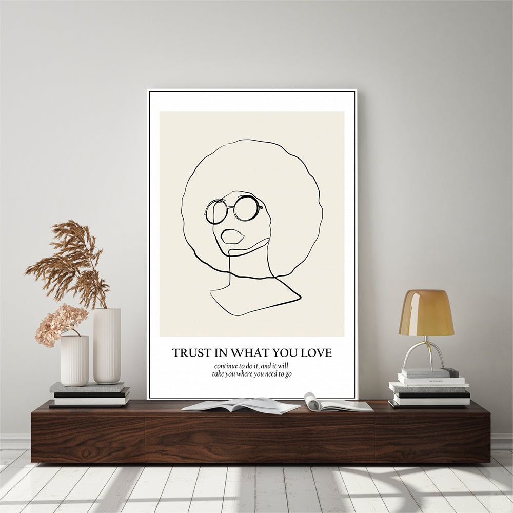 wall-art-print-canvas-poster-framed-Line Art, by Anastasiya-by-Plus X Studio-Gioia Wall Art