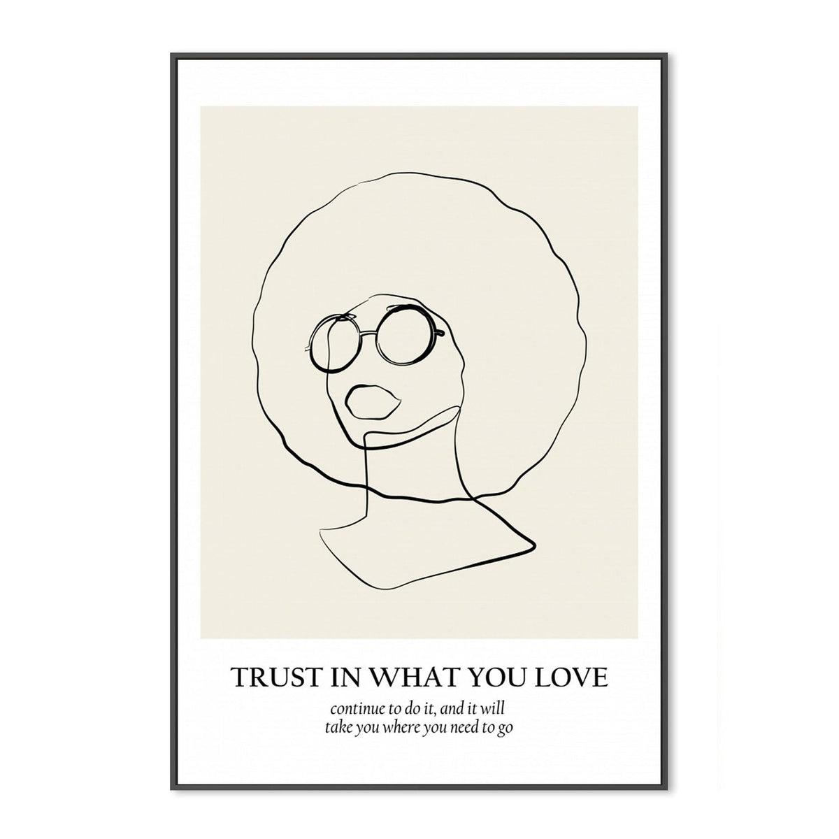 wall-art-print-canvas-poster-framed-Line Art, by Anastasiya-by-Plus X Studio-Gioia Wall Art