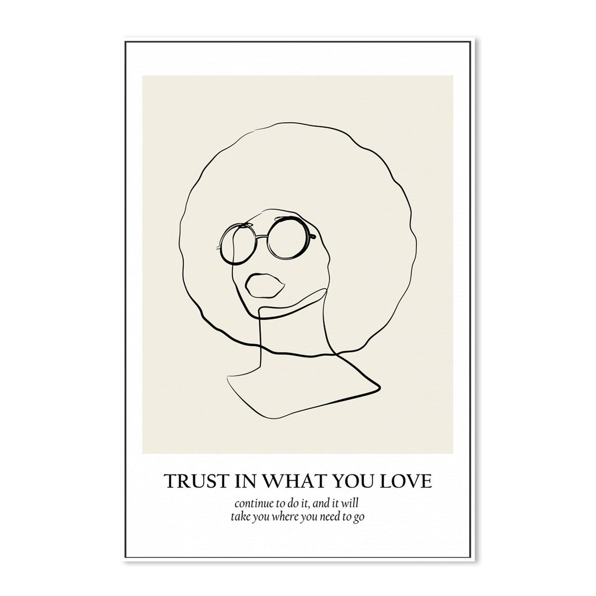 wall-art-print-canvas-poster-framed-Line Art, by Anastasiya-by-Plus X Studio-Gioia Wall Art
