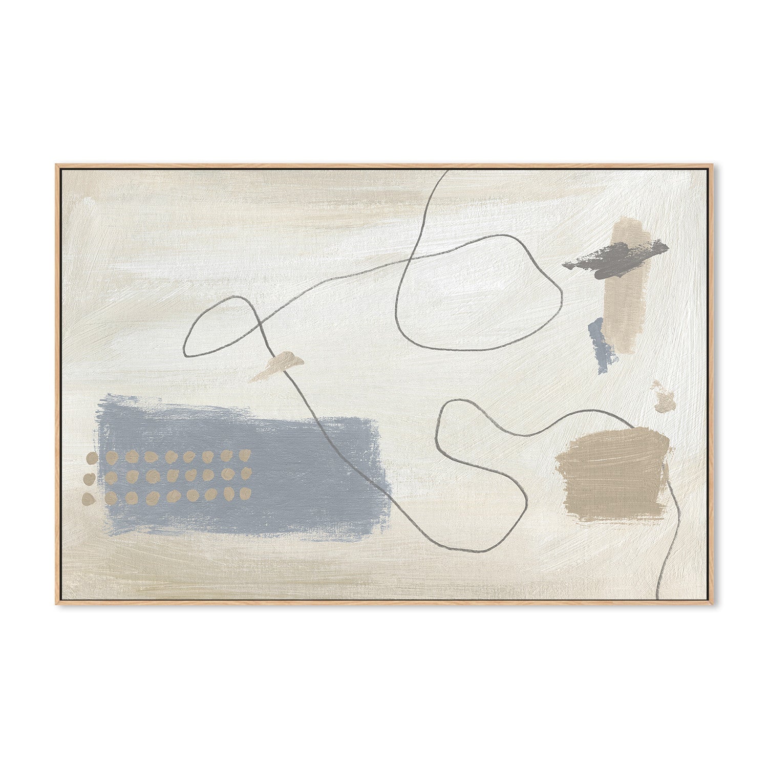 wall-art-print-canvas-poster-framed-Linen Play, Style A-4