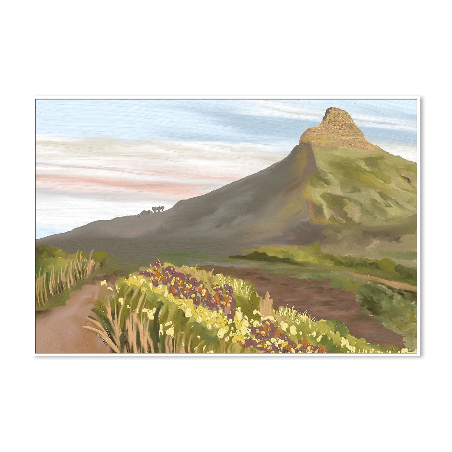 wall-art-print-canvas-poster-framed-Lions head, Cape Town, South Africa , By Jenna Alheit-5