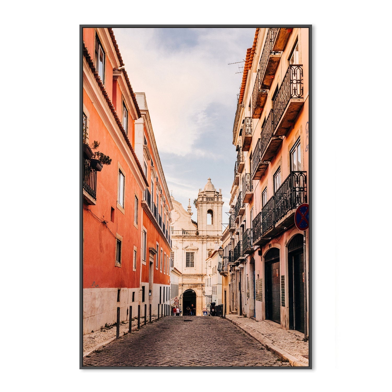 Lisbon, Portugal, Style B-Gioia-Prints-Framed-Canvas-Poster-GIOIA-WALL-ART