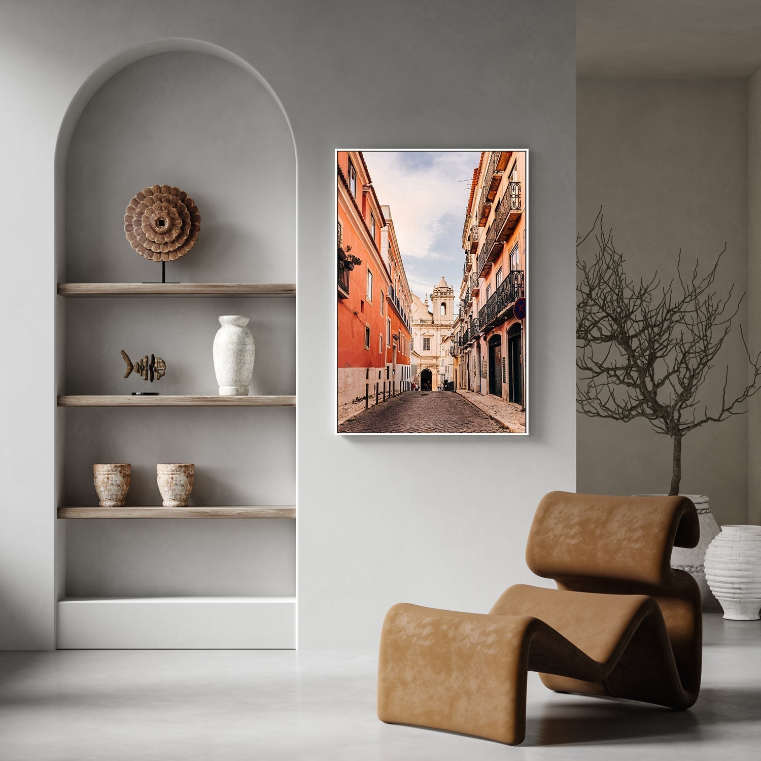 Lisbon, Portugal, Style B-Gioia-Prints-Framed-Canvas-Poster-GIOIA-WALL-ART