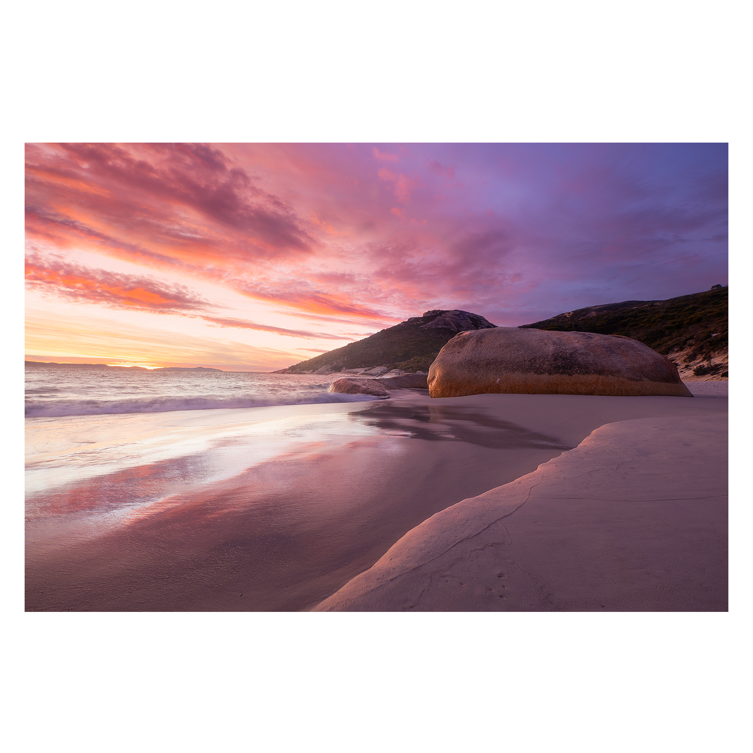 wall-art-print-canvas-poster-framed-Little Beach Sunrise, Western Australia , By Christopher Cann-1