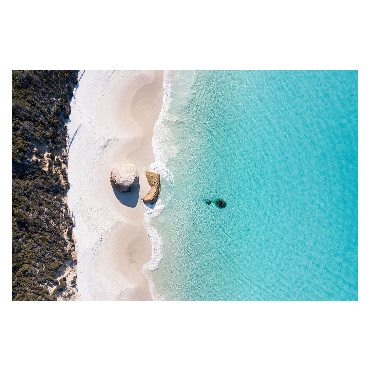 wall-art-print-canvas-poster-framed-Little beach, Western Australia , By Christopher Cann-1