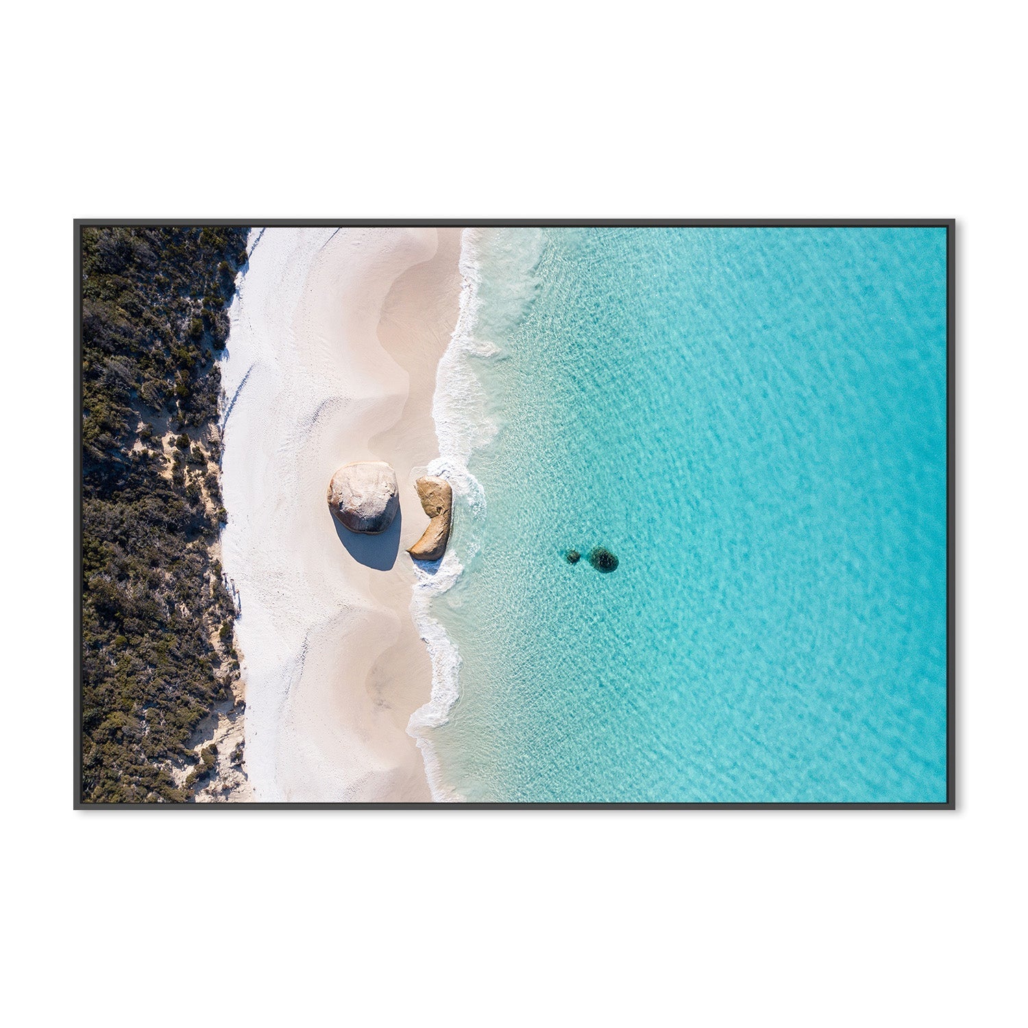 wall-art-print-canvas-poster-framed-Little beach, Western Australia , By Christopher Cann-3