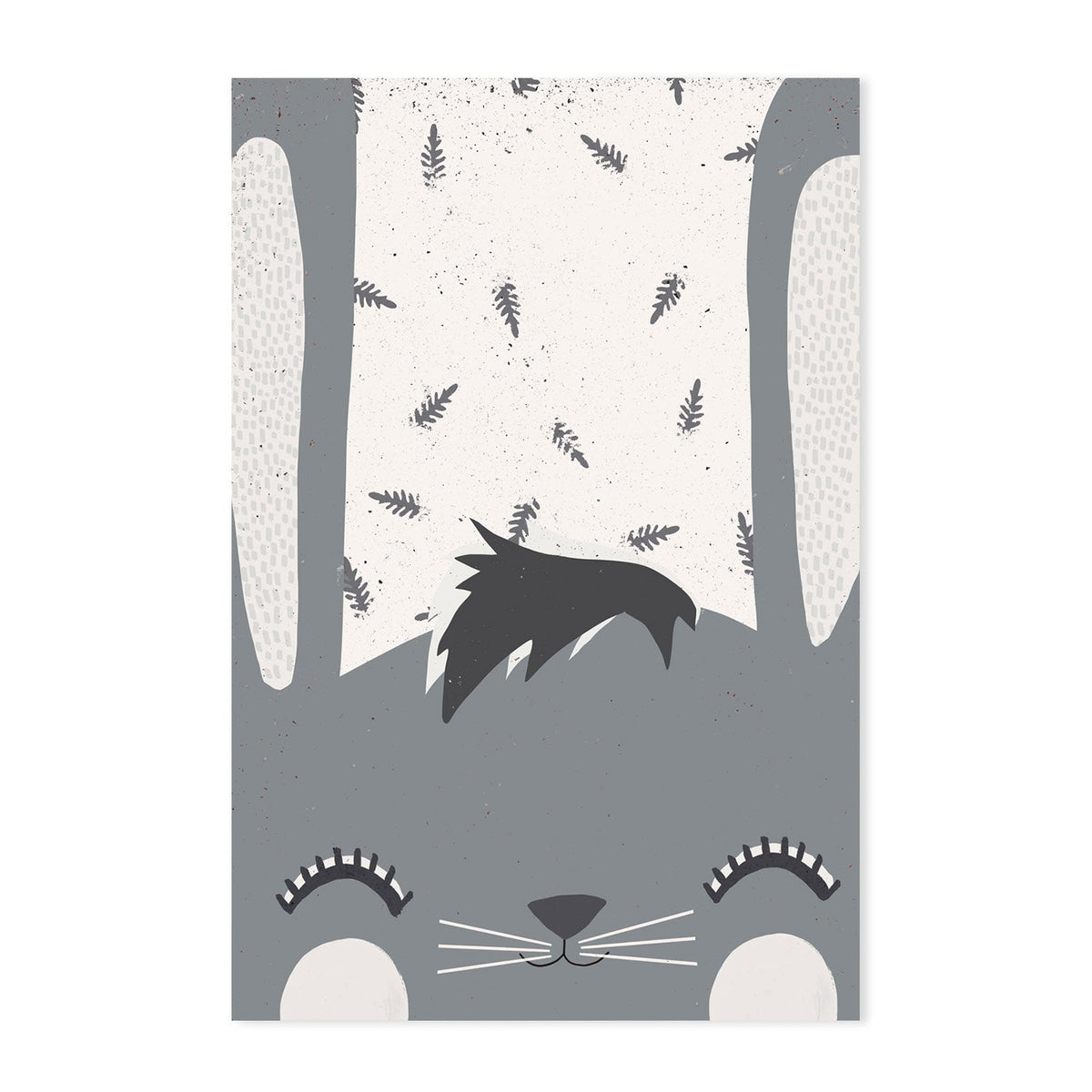 wall-art-print-canvas-poster-framed-Little Bunny , By Treechild-GIOIA-WALL-ART