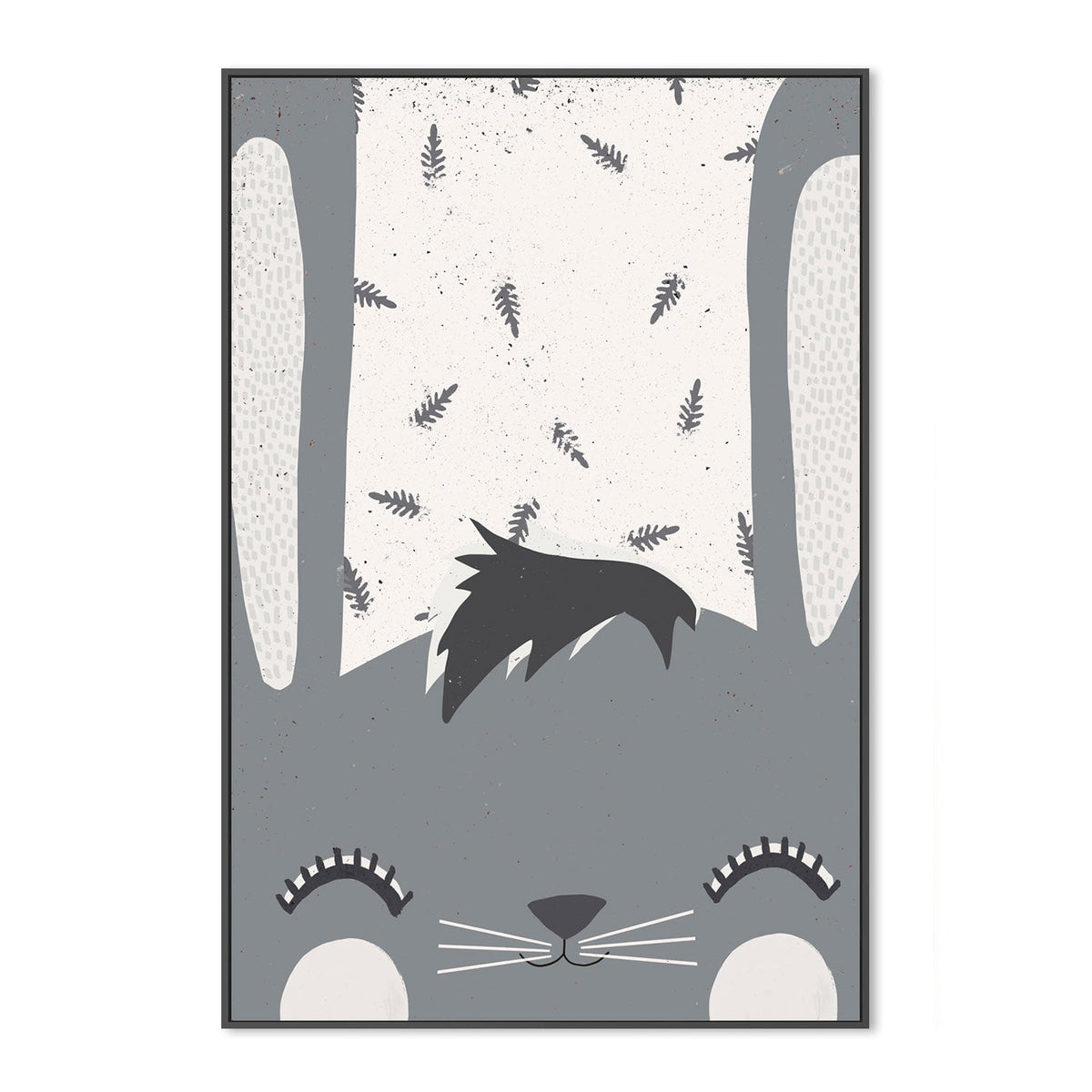 wall-art-print-canvas-poster-framed-Little Bunny , By Treechild-GIOIA-WALL-ART
