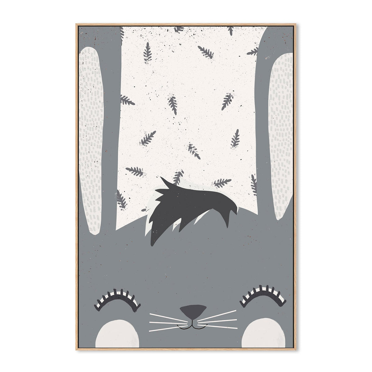 wall-art-print-canvas-poster-framed-Little Bunny , By Treechild-GIOIA-WALL-ART