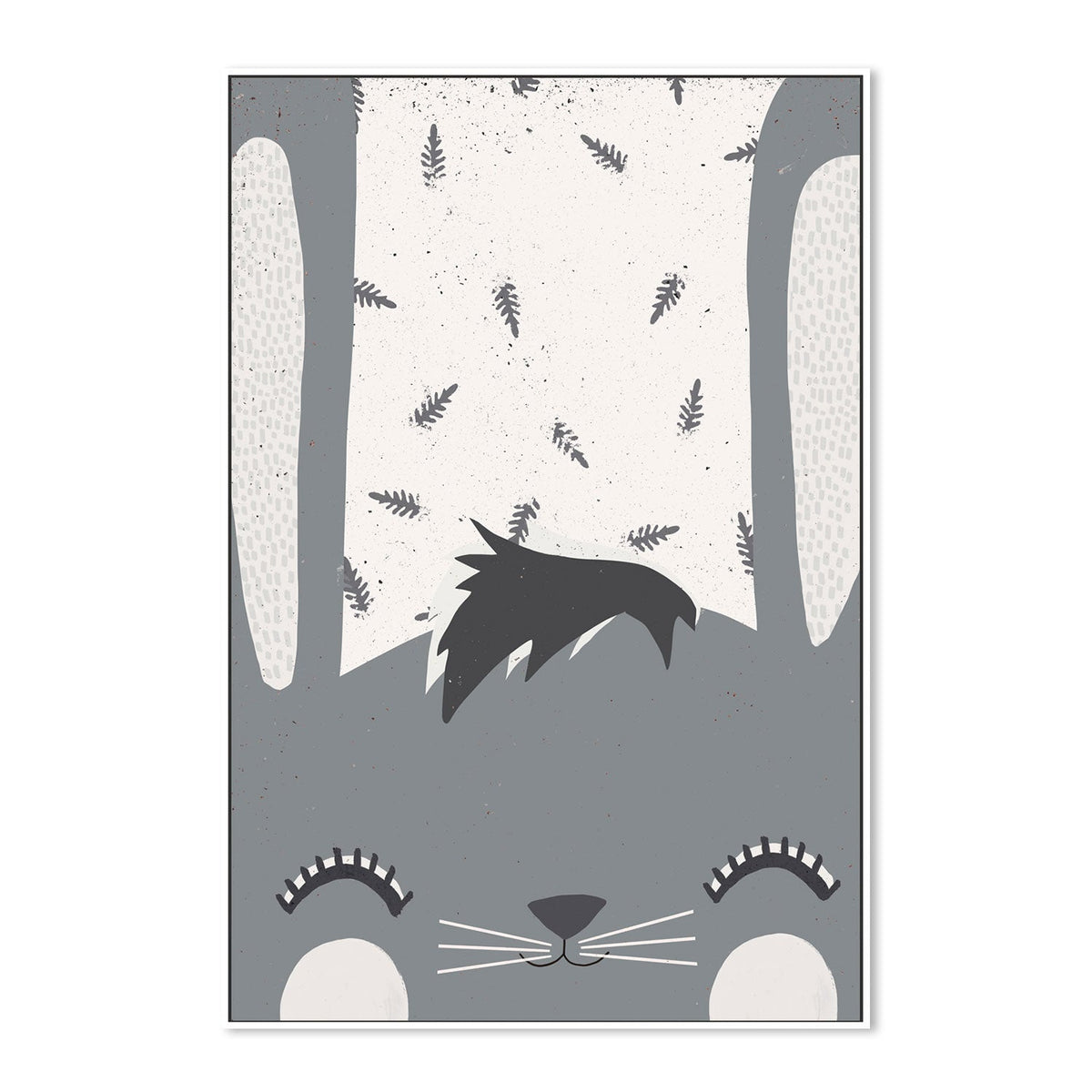 wall-art-print-canvas-poster-framed-Little Bunny , By Treechild-GIOIA-WALL-ART