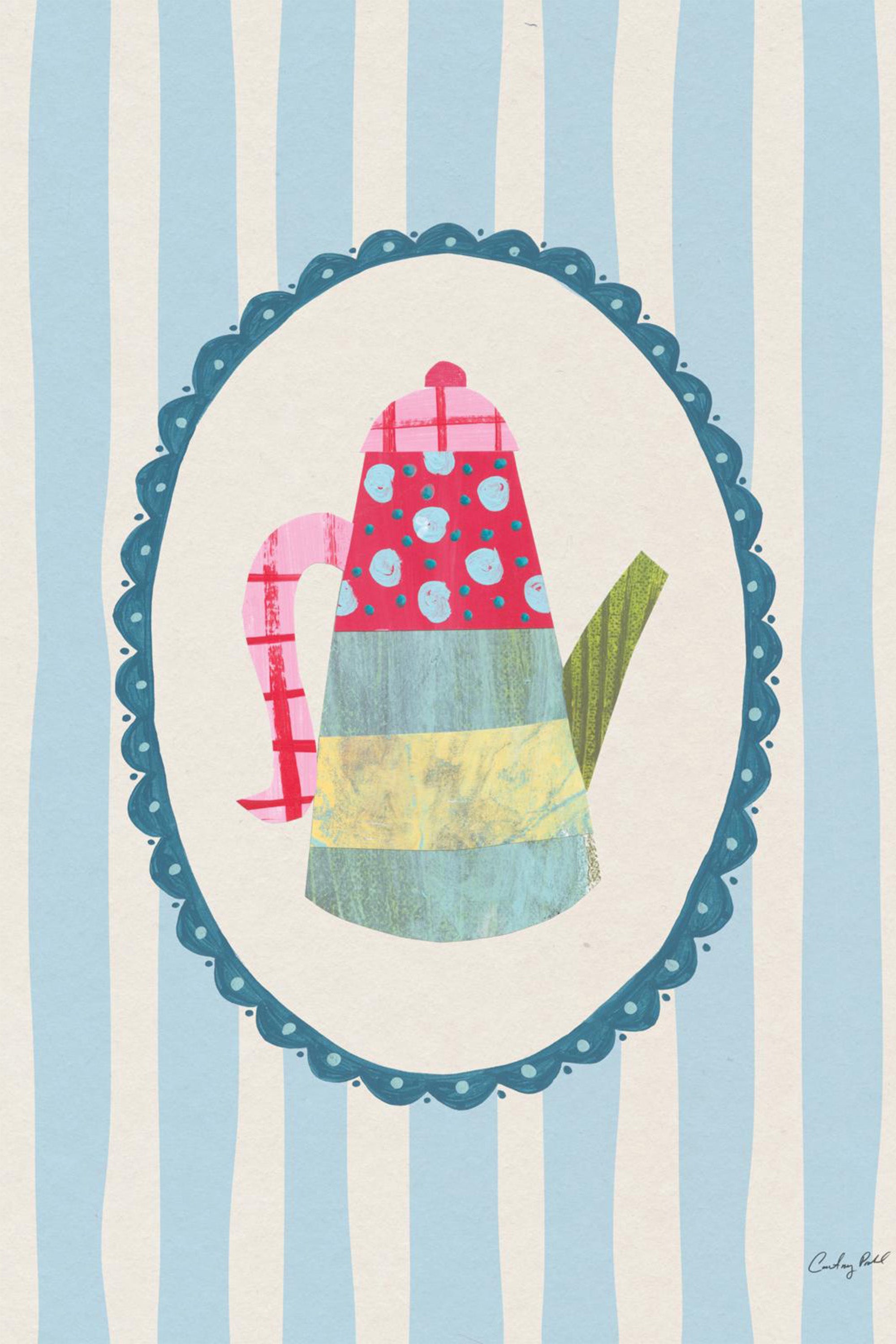 wall-art-print-canvas-poster-framed-Little Teapot, Style C-1