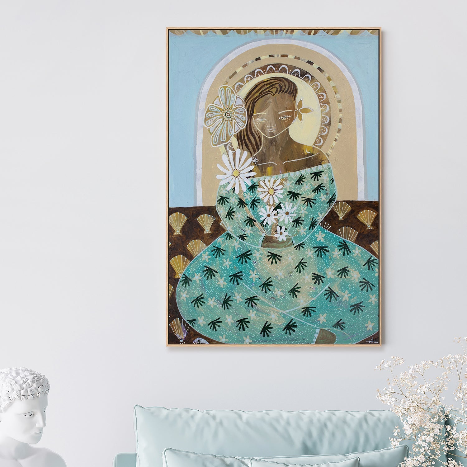 wall-art-print-canvas-poster-framed-Lola , By Amanda Skye-2