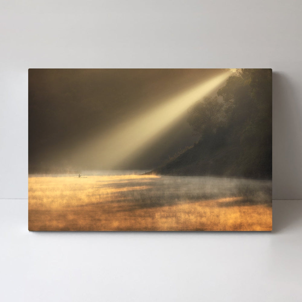 Lonely Under The Dawn, by Nguyen Tan Tuan-Gioia-Prints-Framed-Canvas-Poster-GIOIA-WALL-ART