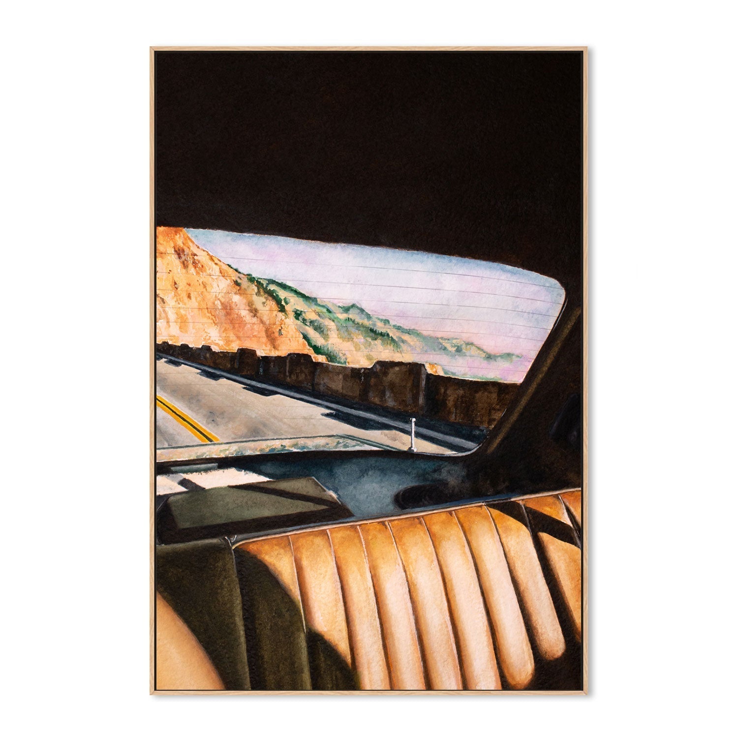 wall-art-print-canvas-poster-framed-Looking Back , By Julia Ockert-GIOIA-WALL-ART