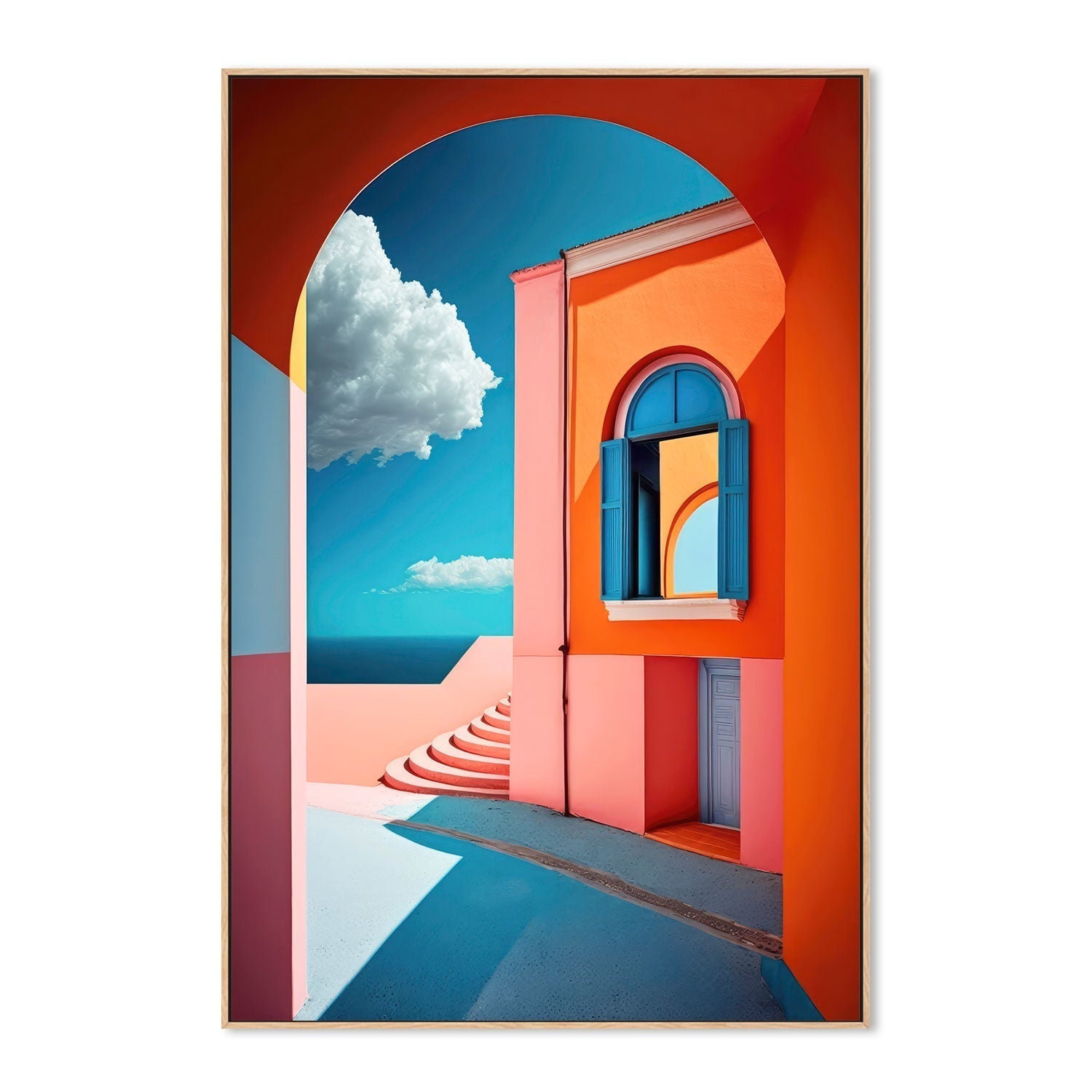 wall-art-print-canvas-poster-framed-Looking Out , By Treechild-GIOIA-WALL-ART