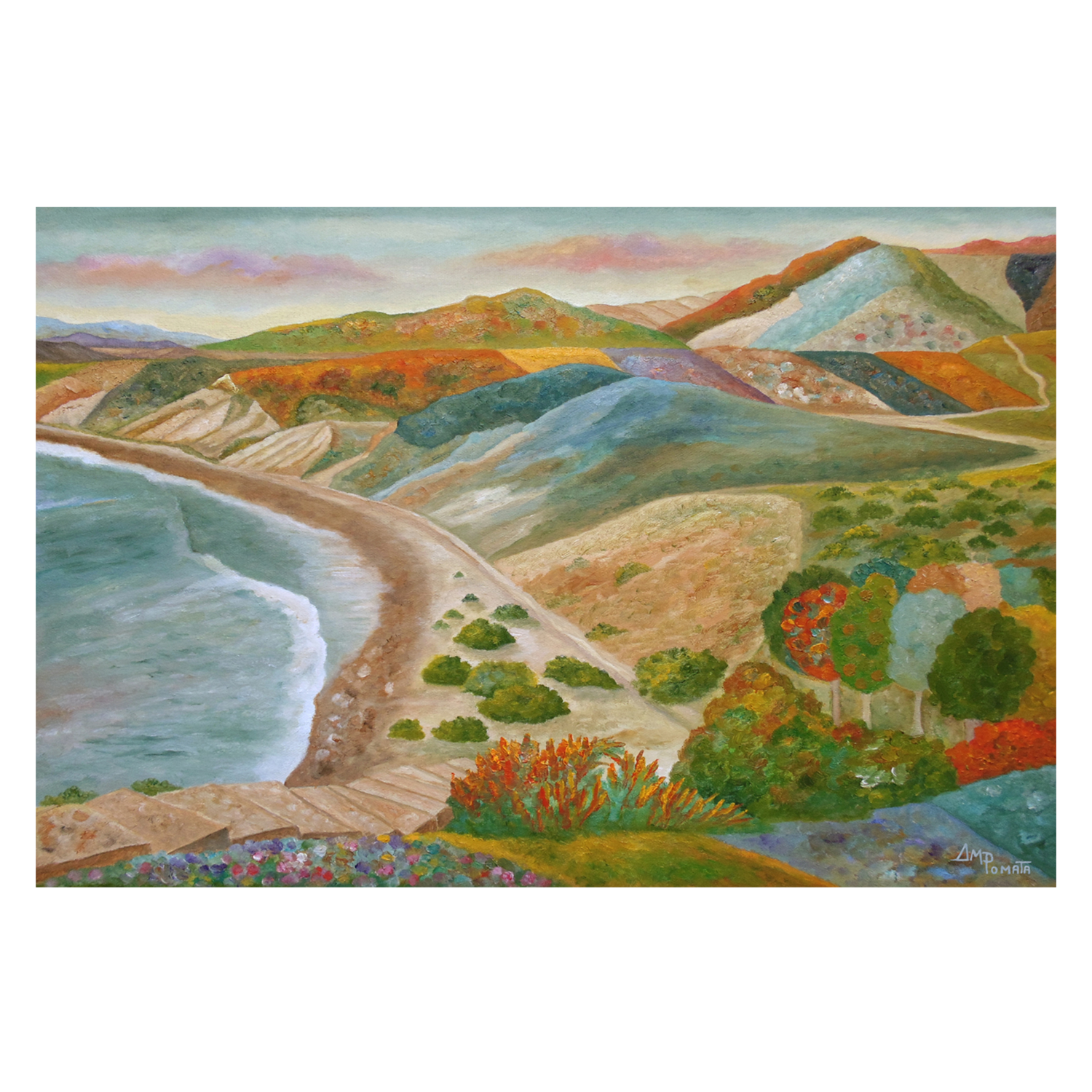 wall-art-print-canvas-poster-framed-Lookout Farewell , By Angeles M. Pomata-1