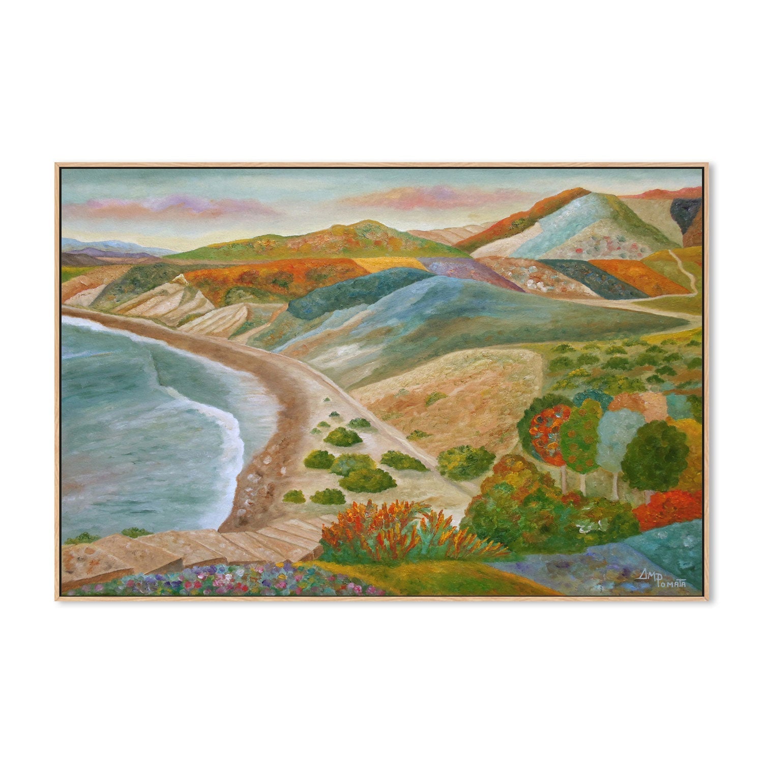 wall-art-print-canvas-poster-framed-Lookout Farewell , By Angeles M. Pomata-4