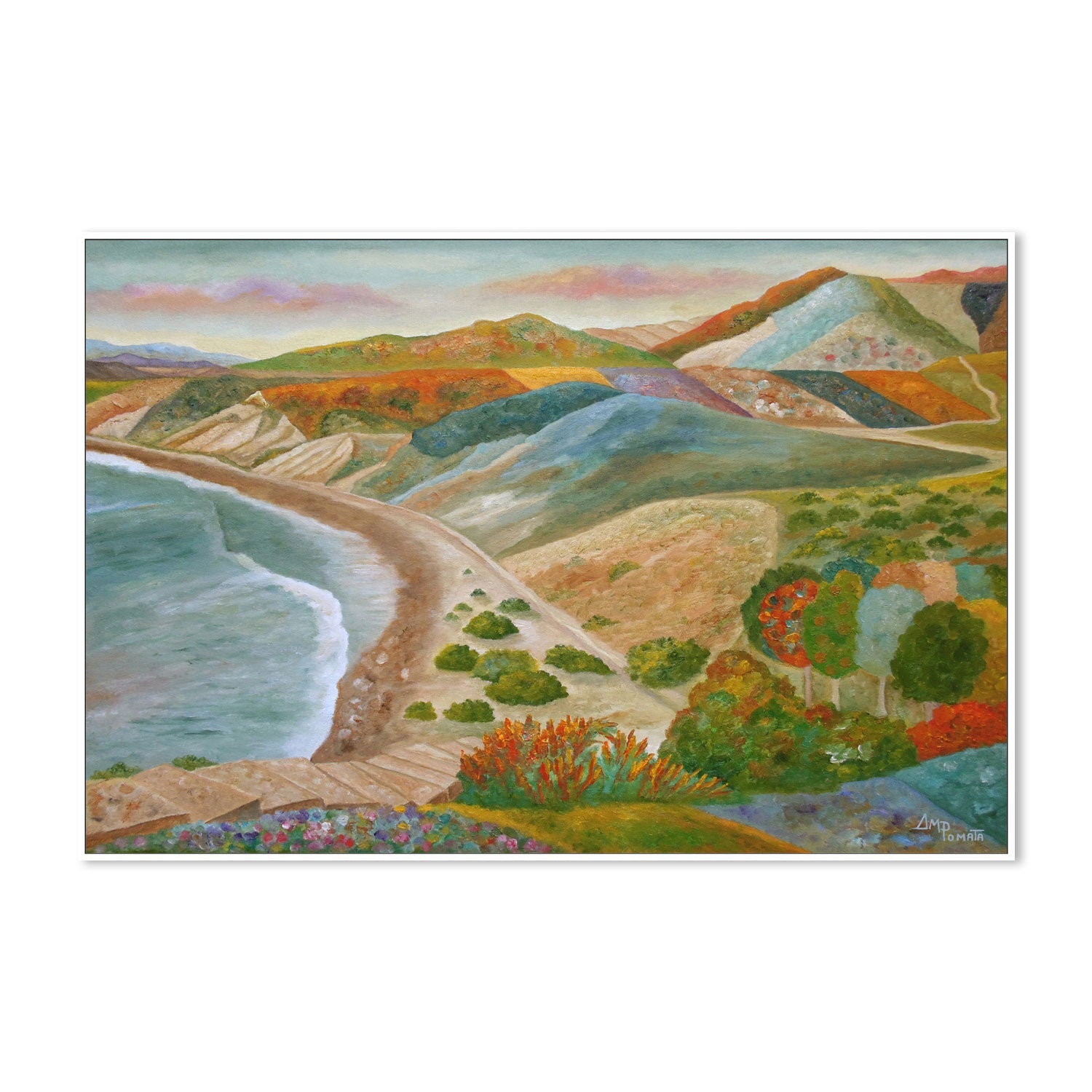 wall-art-print-canvas-poster-framed-Lookout Farewell , By Angeles M. Pomata-5