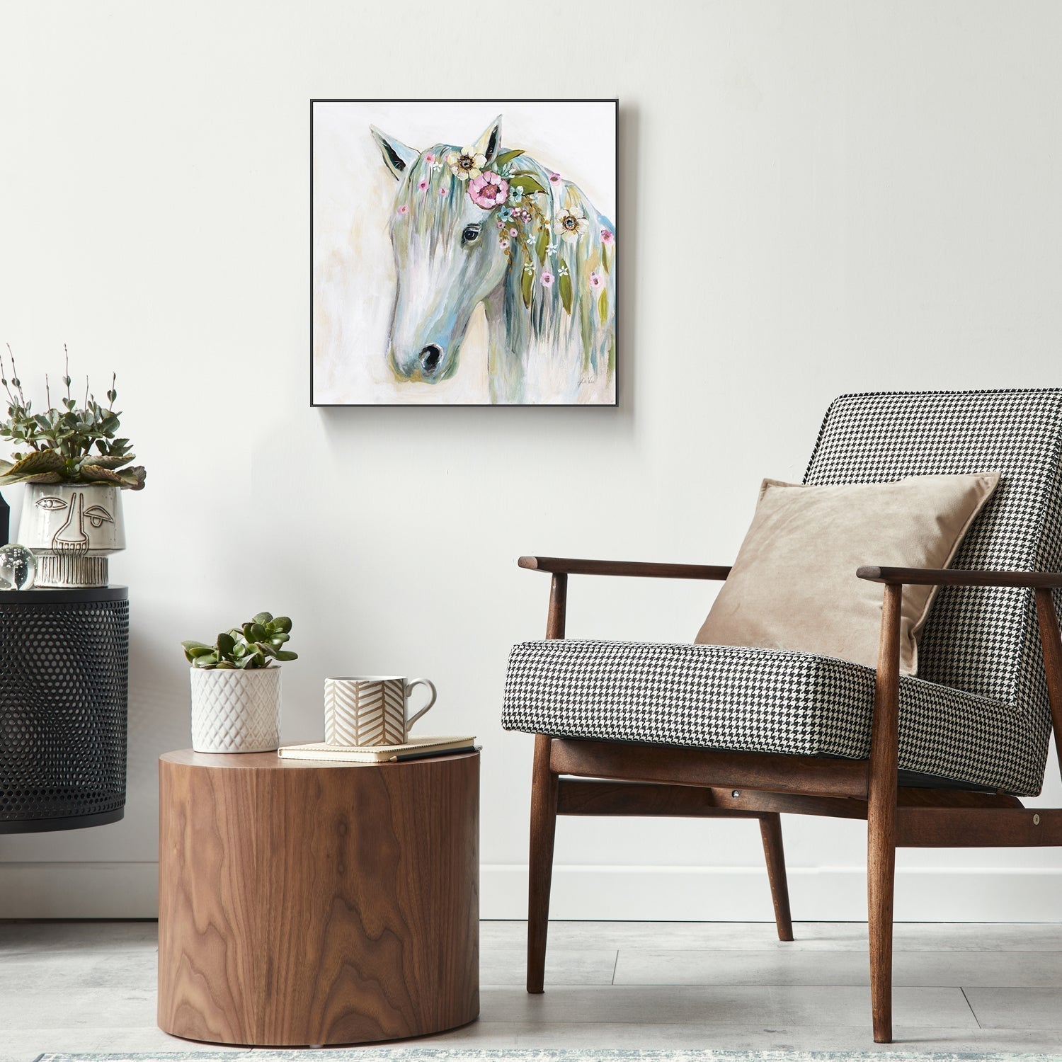 wall-art-print-canvas-poster-framed-Lovely, Style B-by-Jeanette Vertentes-Gioia Wall Art
