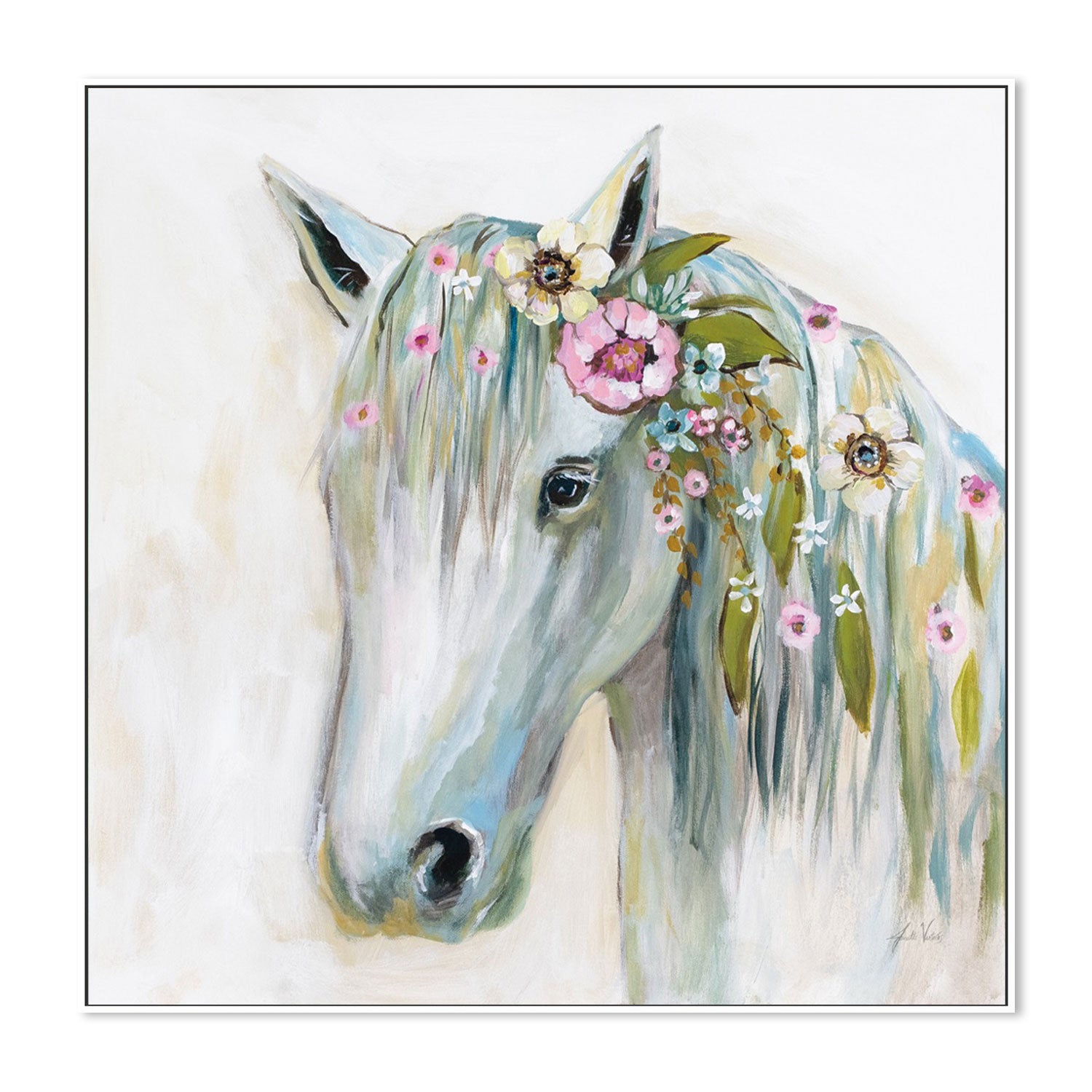 wall-art-print-canvas-poster-framed-Lovely, Style B-by-Jeanette Vertentes-Gioia Wall Art