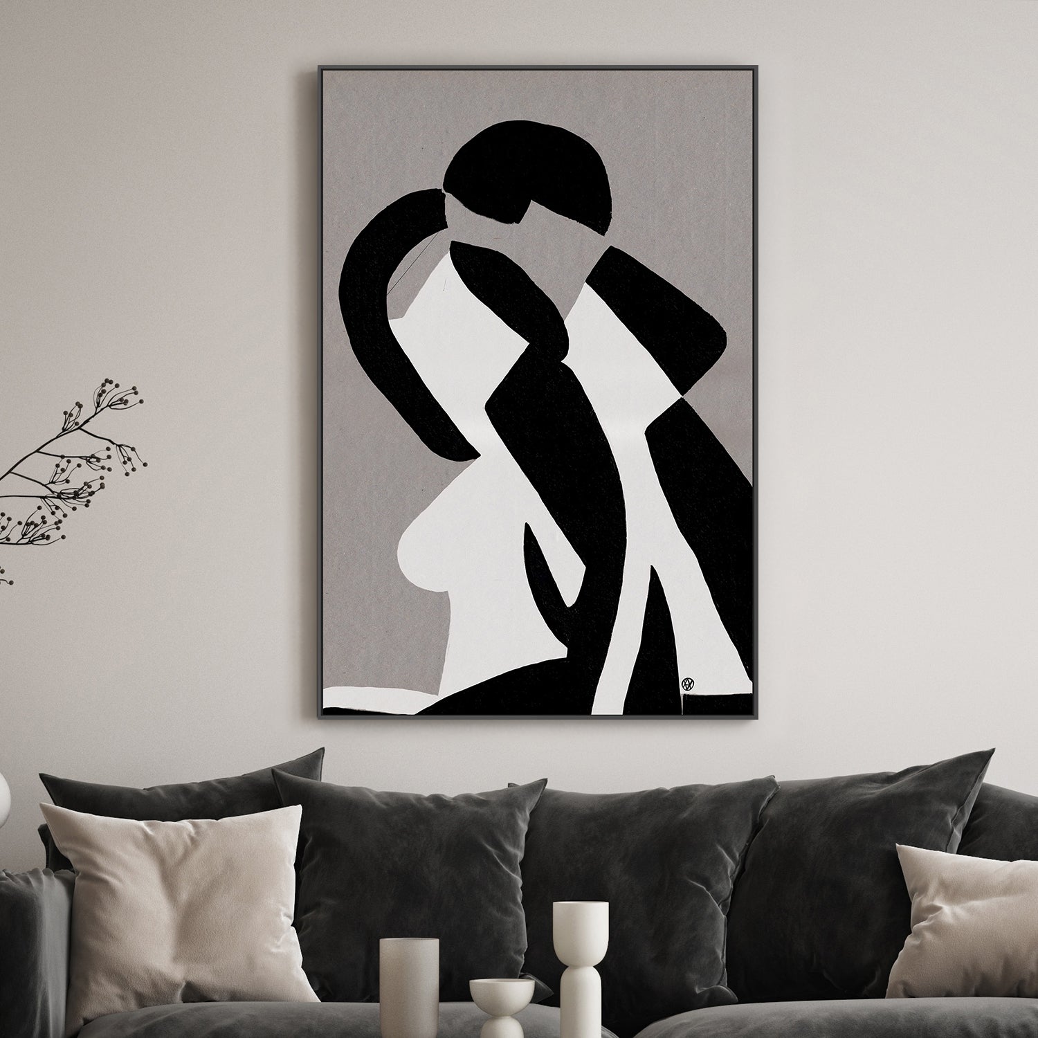 wall-art-print-canvas-poster-framed-Lovers-2