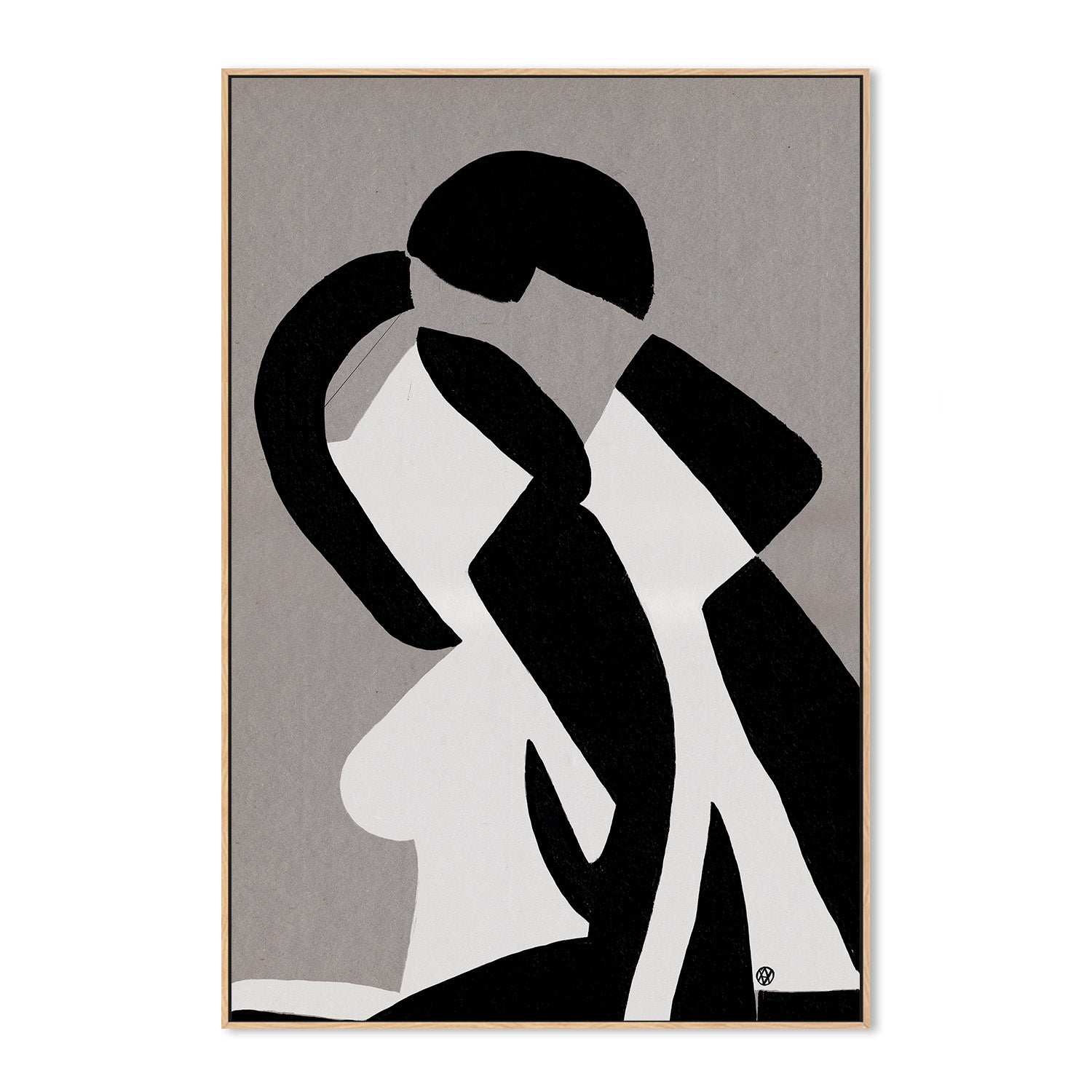 wall-art-print-canvas-poster-framed-Lovers-4