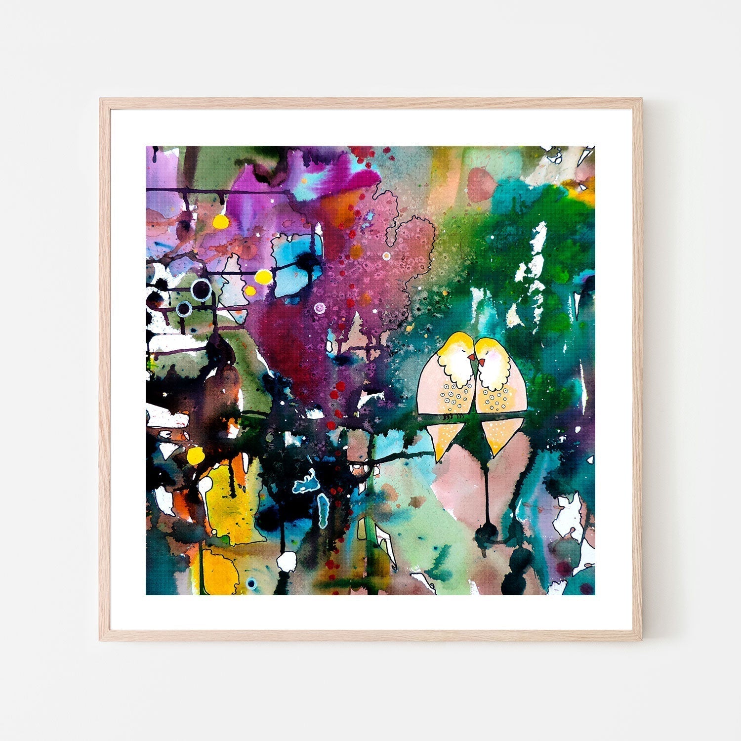 wall-art-print-canvas-poster-framed-Lovers Trance-by-Sylvie Demers-Gioia Wall Art