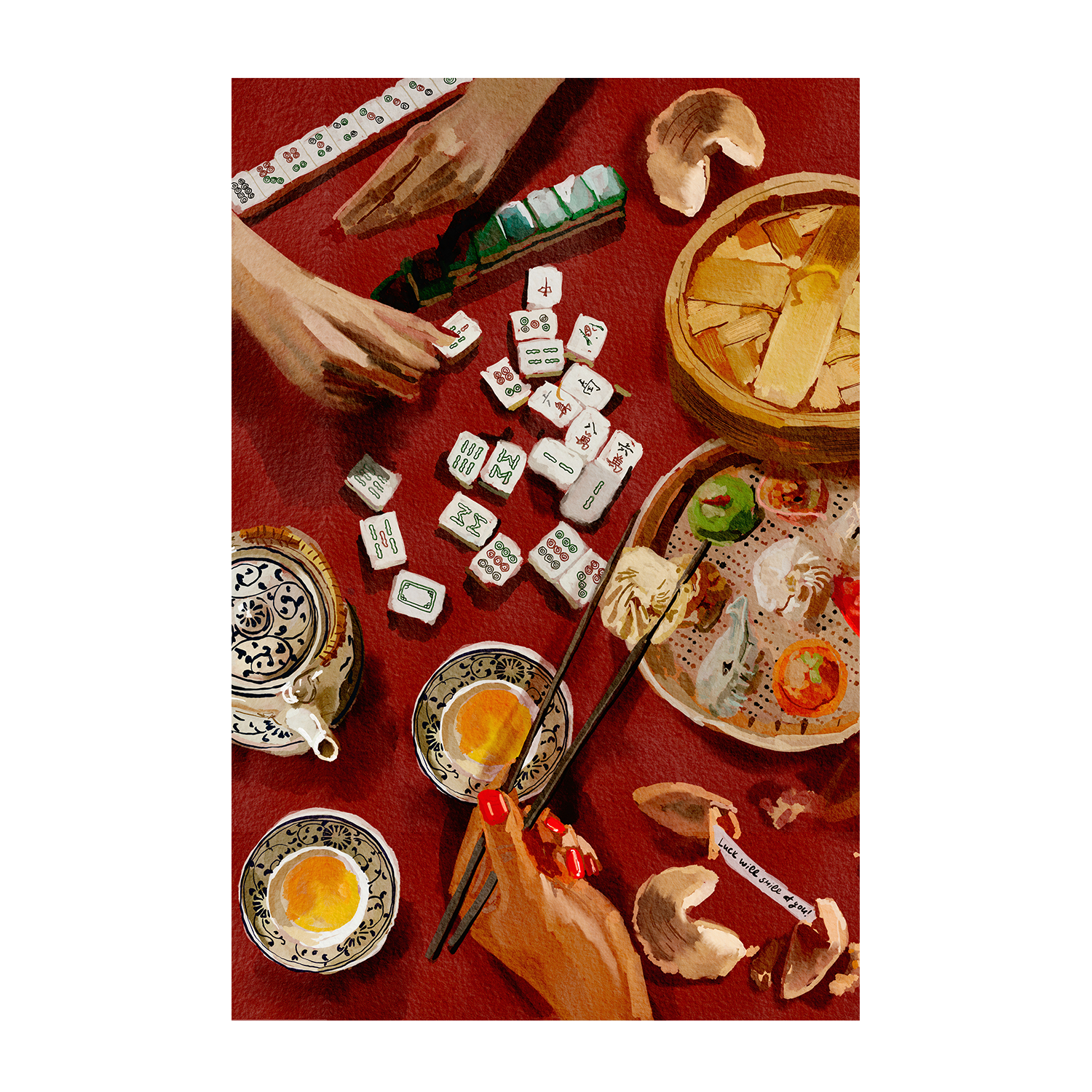 wall-art-print-canvas-poster-framed-Luck Will Smile On You , By Ekaterina Zagorska-1